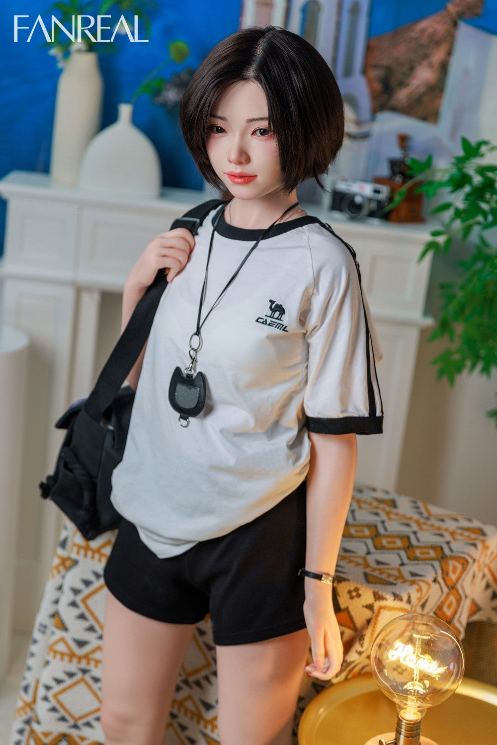 Molly seksnukk (FanReal Doll 153cm B-tass silikoon)