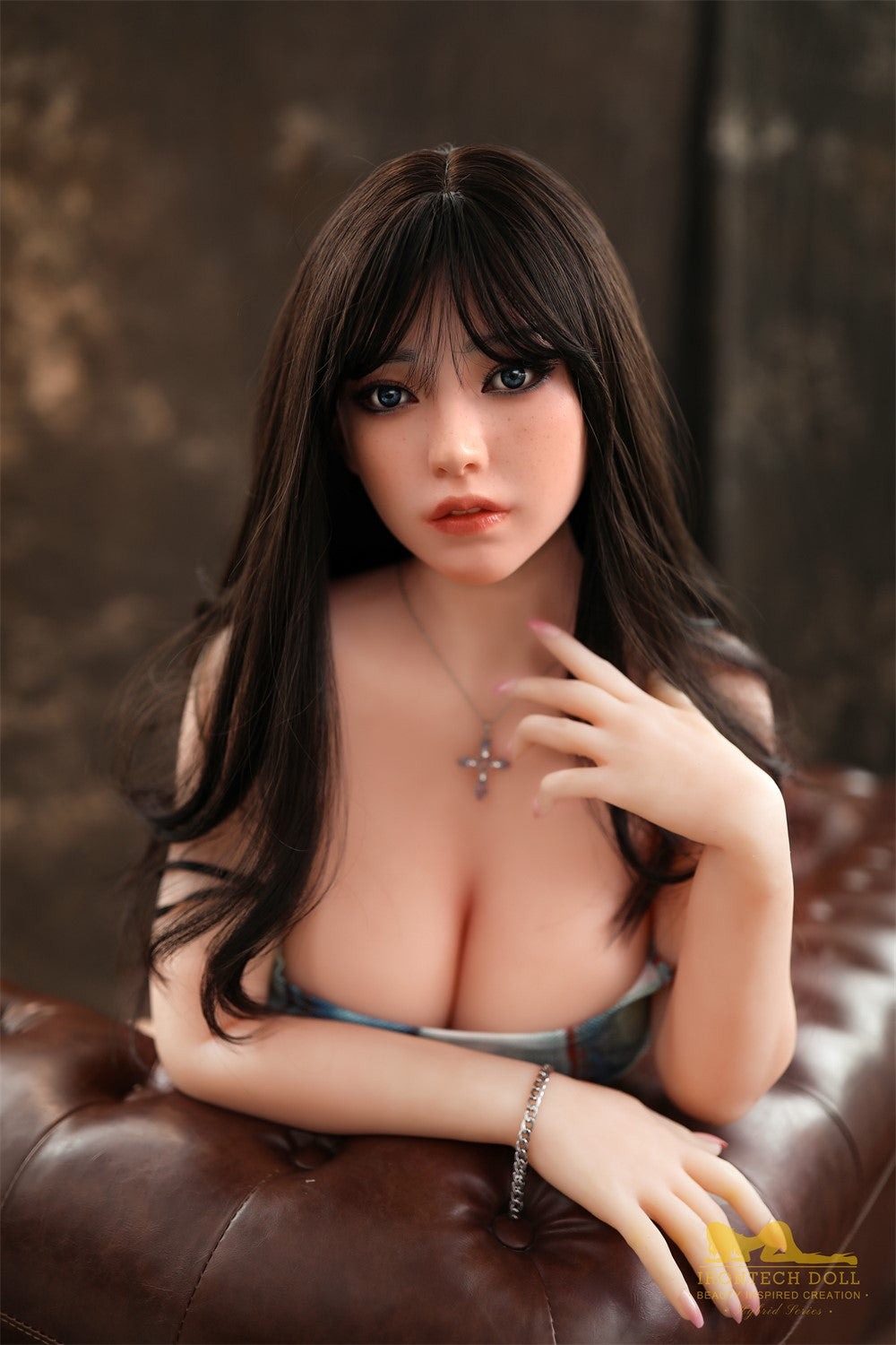 Odette seksnukk (Irontech Doll 161cm E-Kupa S40 TPE + silikoon)
