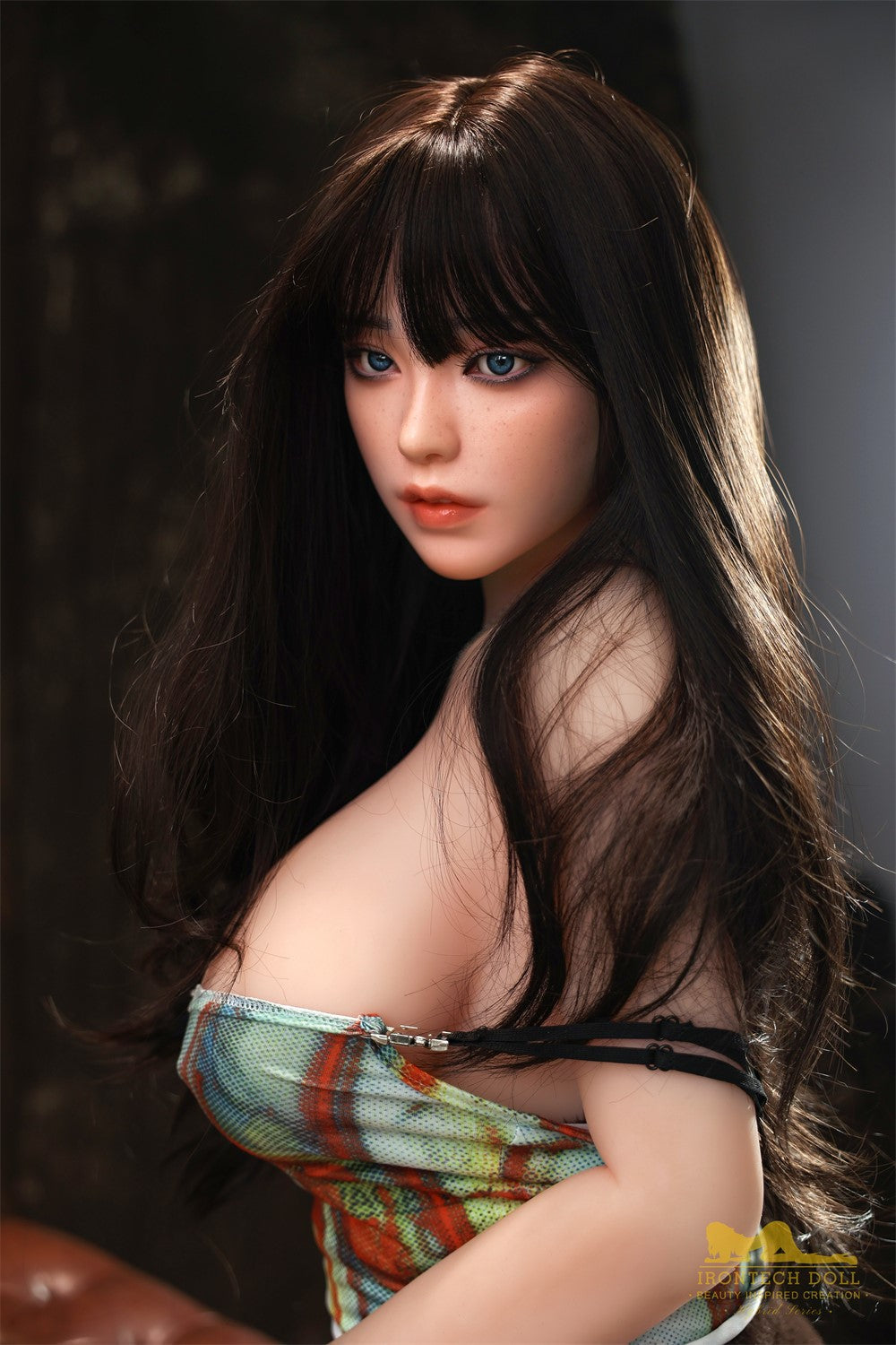 Odette seksnukk (Irontech Doll 161cm E-Kupa S40 TPE + silikoon)