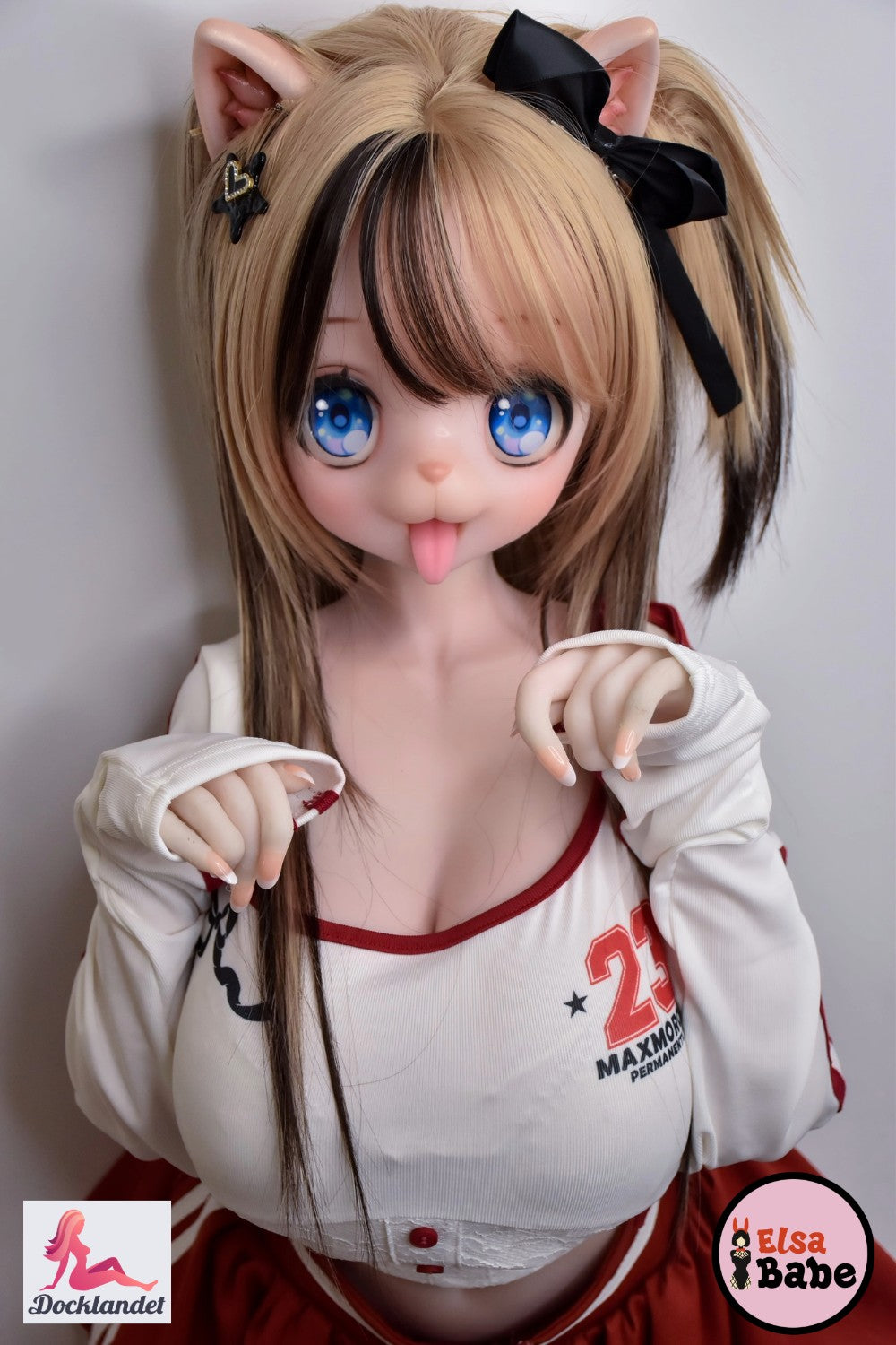 Nekoha Aya seksinukk (Elsa Babe 148cm RAD037 silikoon) Furry seksnukk anime loomad 