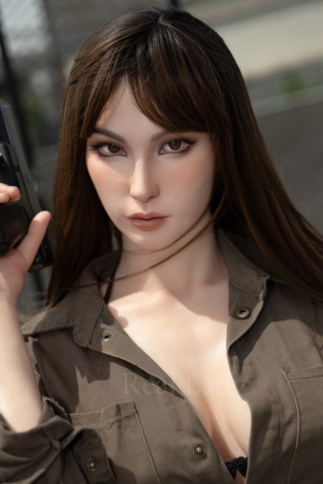 Catlini seksnukk (Real Lady 170 cm C-Cup S23 RST silikoon)