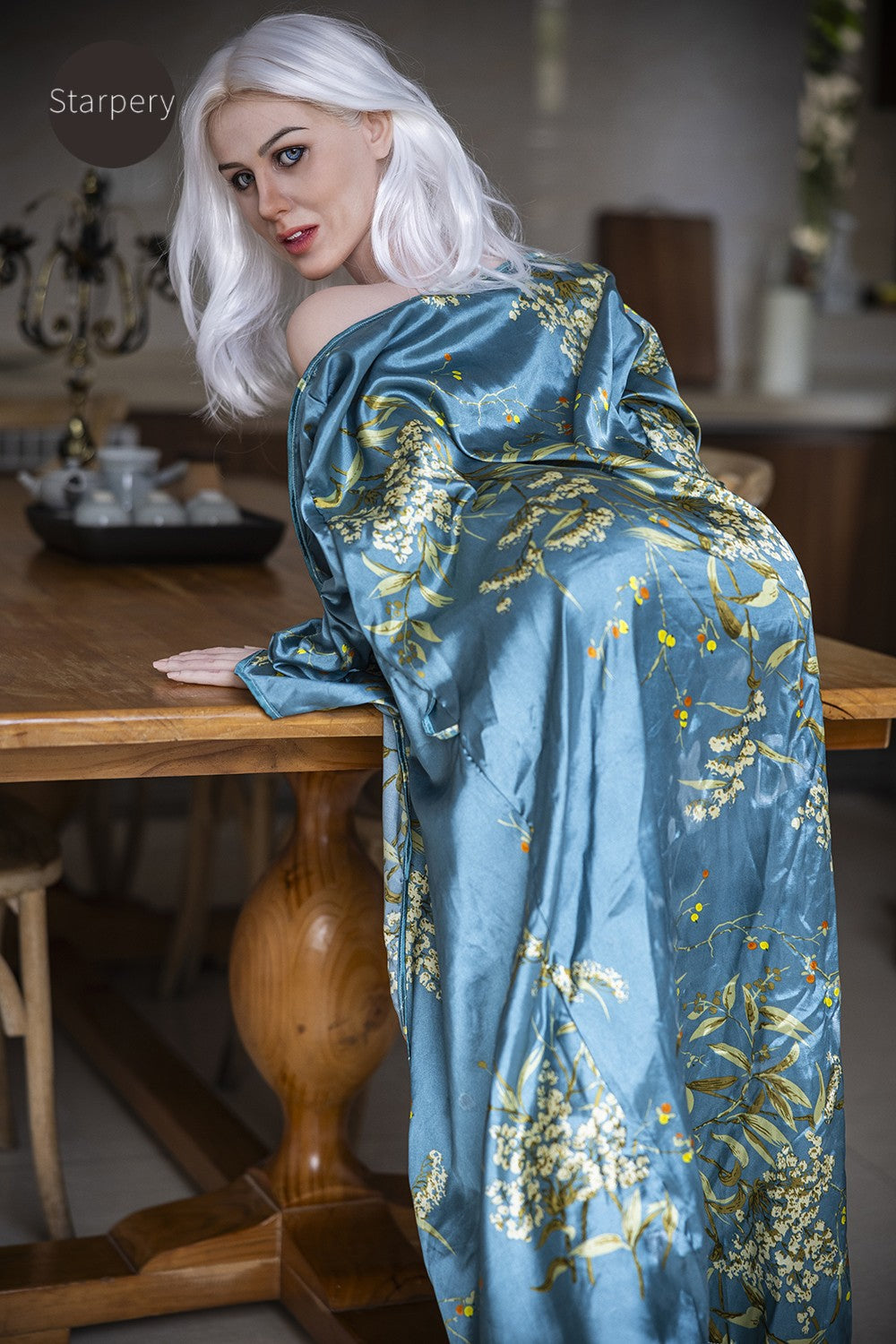 Lidiya seksnukk (Starpery 148 cm J-tass TPE + silikoon)