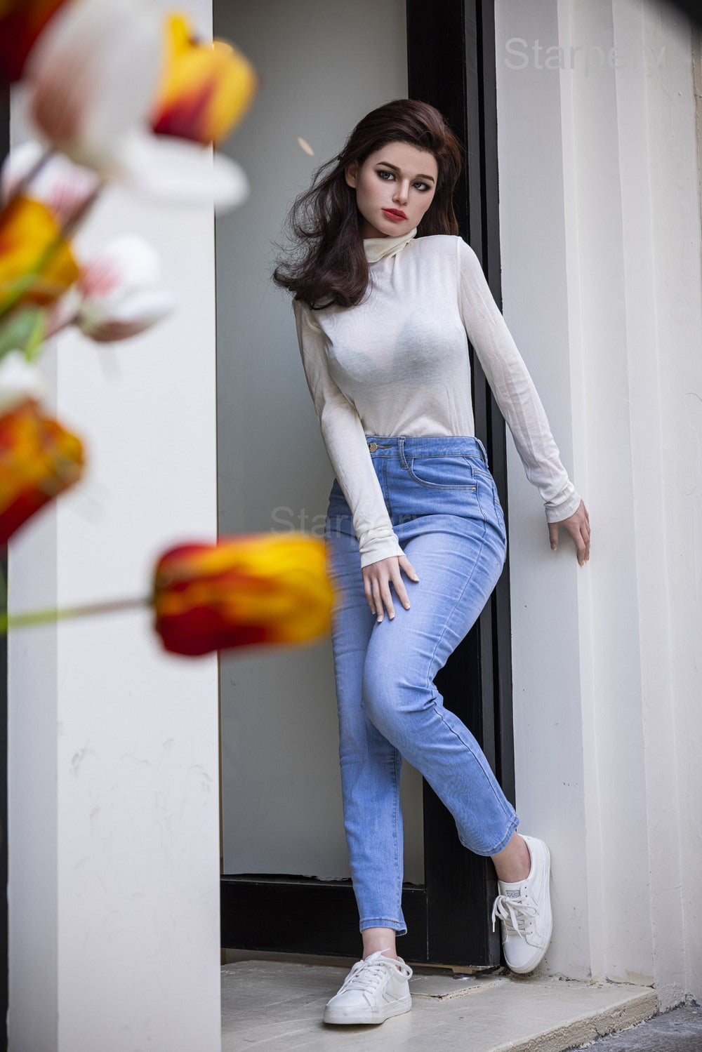 Christina seksnukk (Starpery 171 cm D-tass TPE + silikoon)