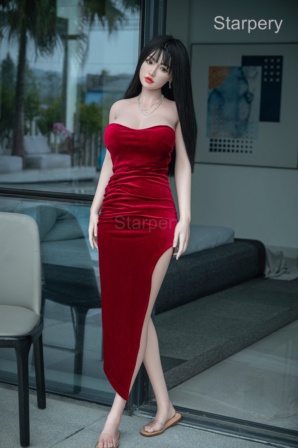 Wushi seksnukk (Starpery 171 cm D-tass TPE + silikoon)