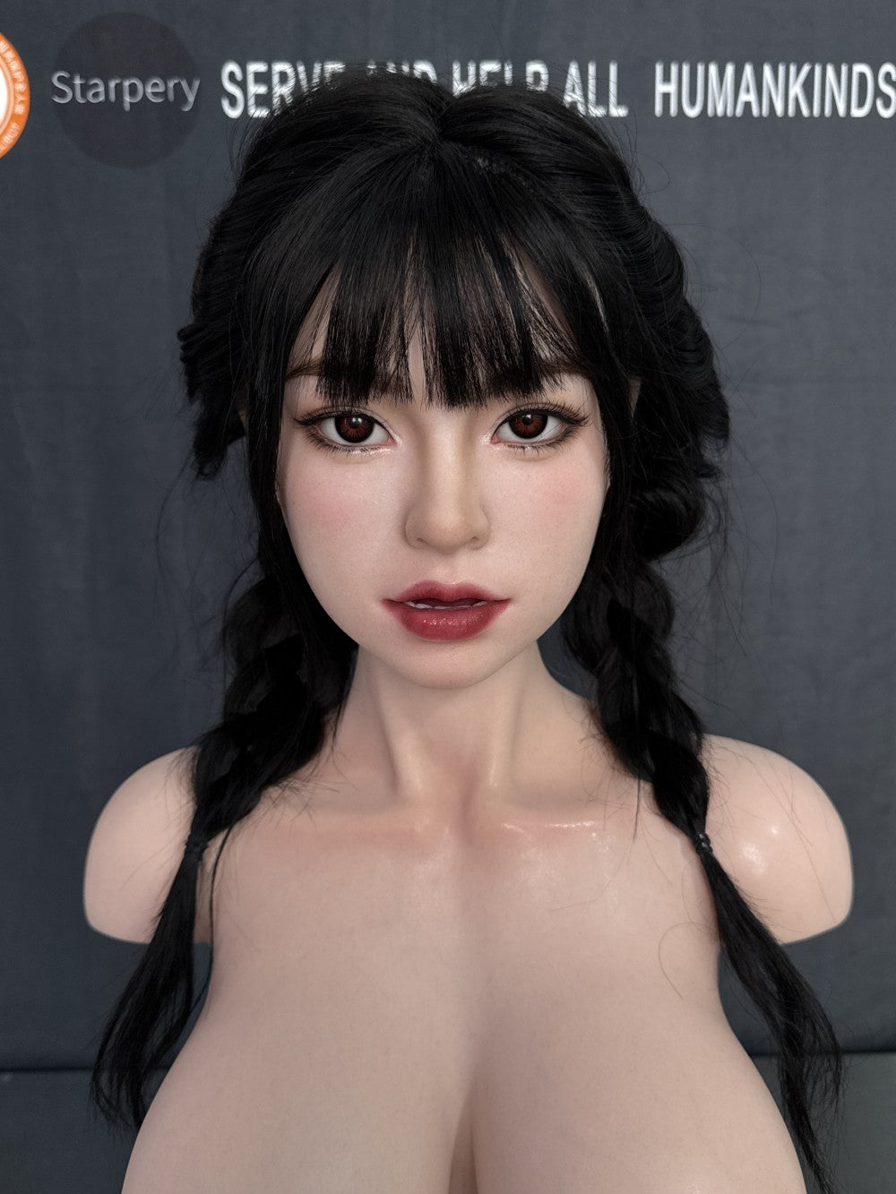 Barbara Torso seksnukk (Starpery 100cm G-tass silikoon)