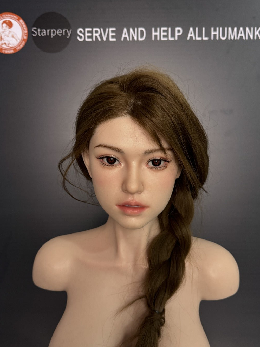 Qingwen Torso seksnukk (Starpery 100cm G-tass silikoon)
