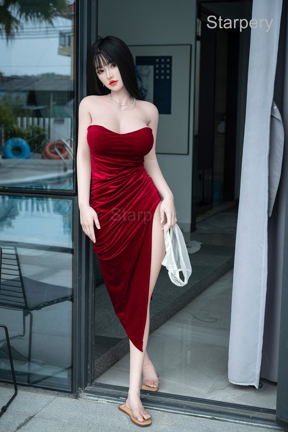Wushi seksnukk (Starpery 171 cm D-tass TPE + silikoon)