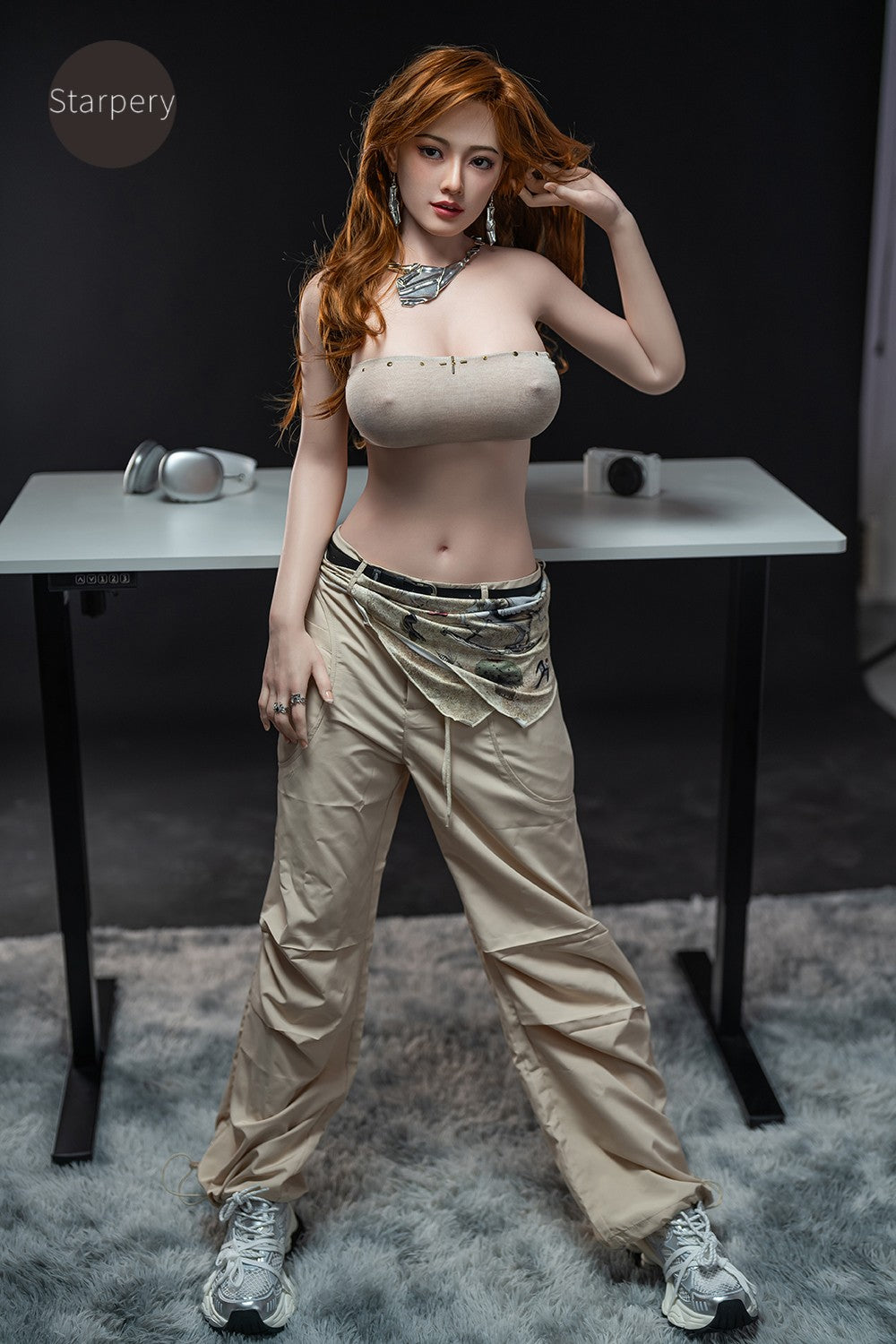 Misa seksnukk (Starpery 171 cm D-tass TPE + silikoon)