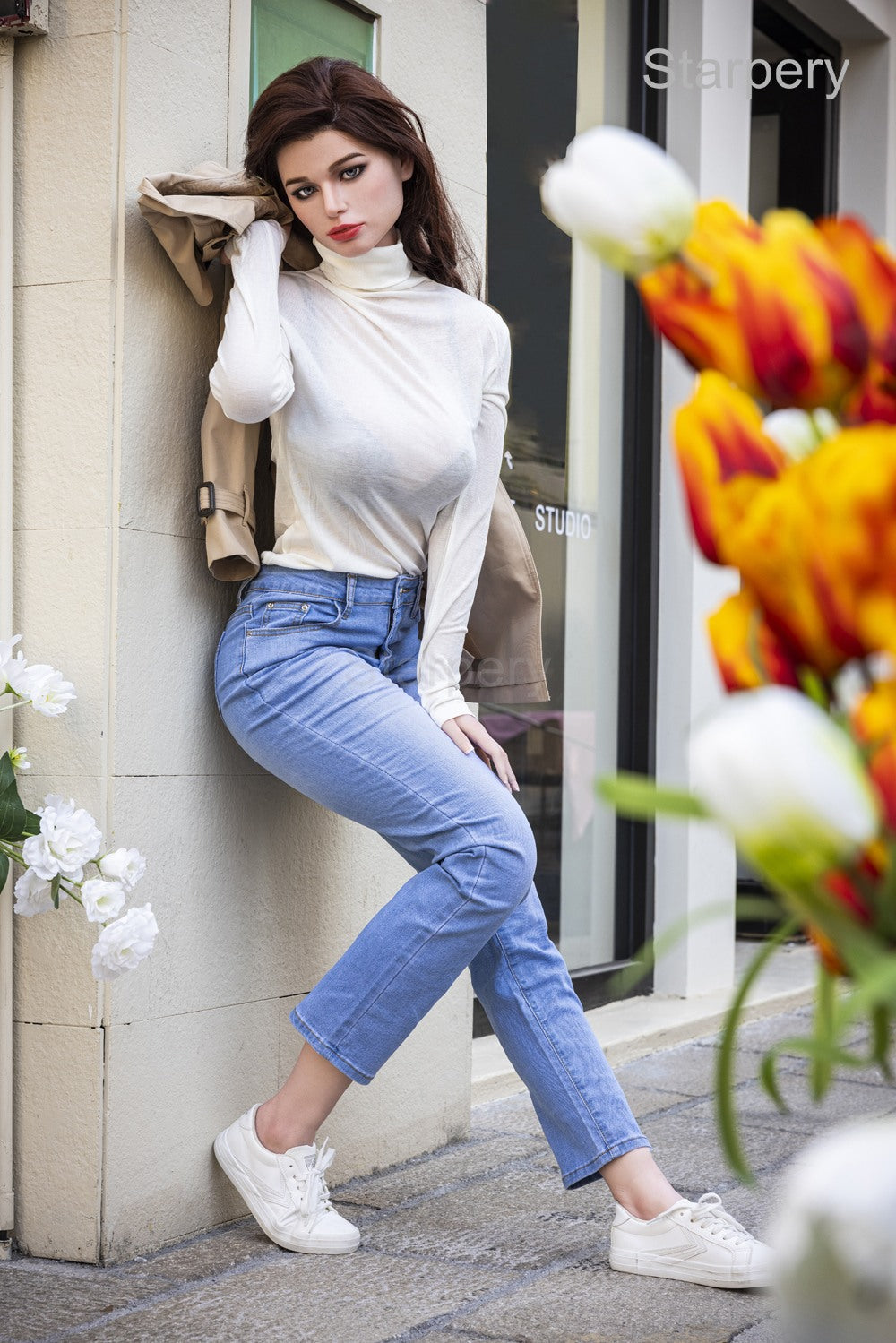 Christina seksnukk (Starpery 171 cm D-tass TPE + silikoon)