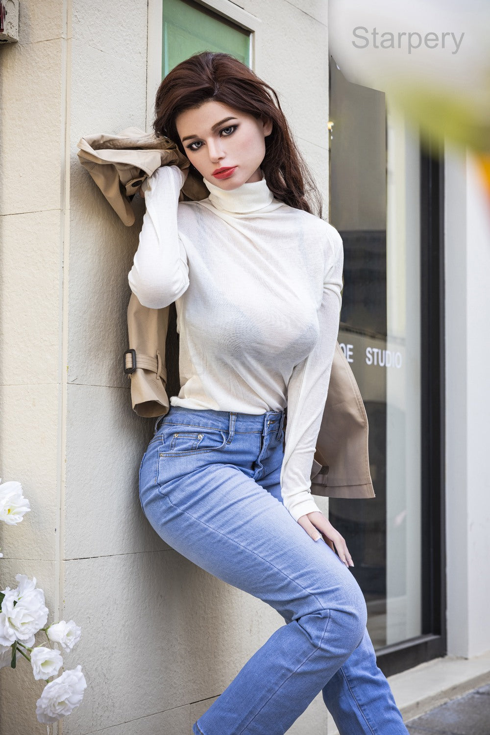 Christina seksnukk (Starpery 171 cm D-tass TPE + silikoon)