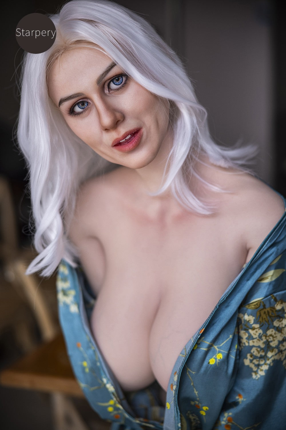 Lidiya seksnukk (Starpery 148 cm J-tass TPE + silikoon)