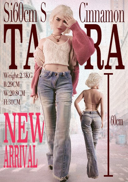 Tara seksnukk (Climax Doll Mini 60cm S-tass silikoon)