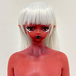 Samael seksnukk (Climax Doll Mini 60cm B-tass silikoon)