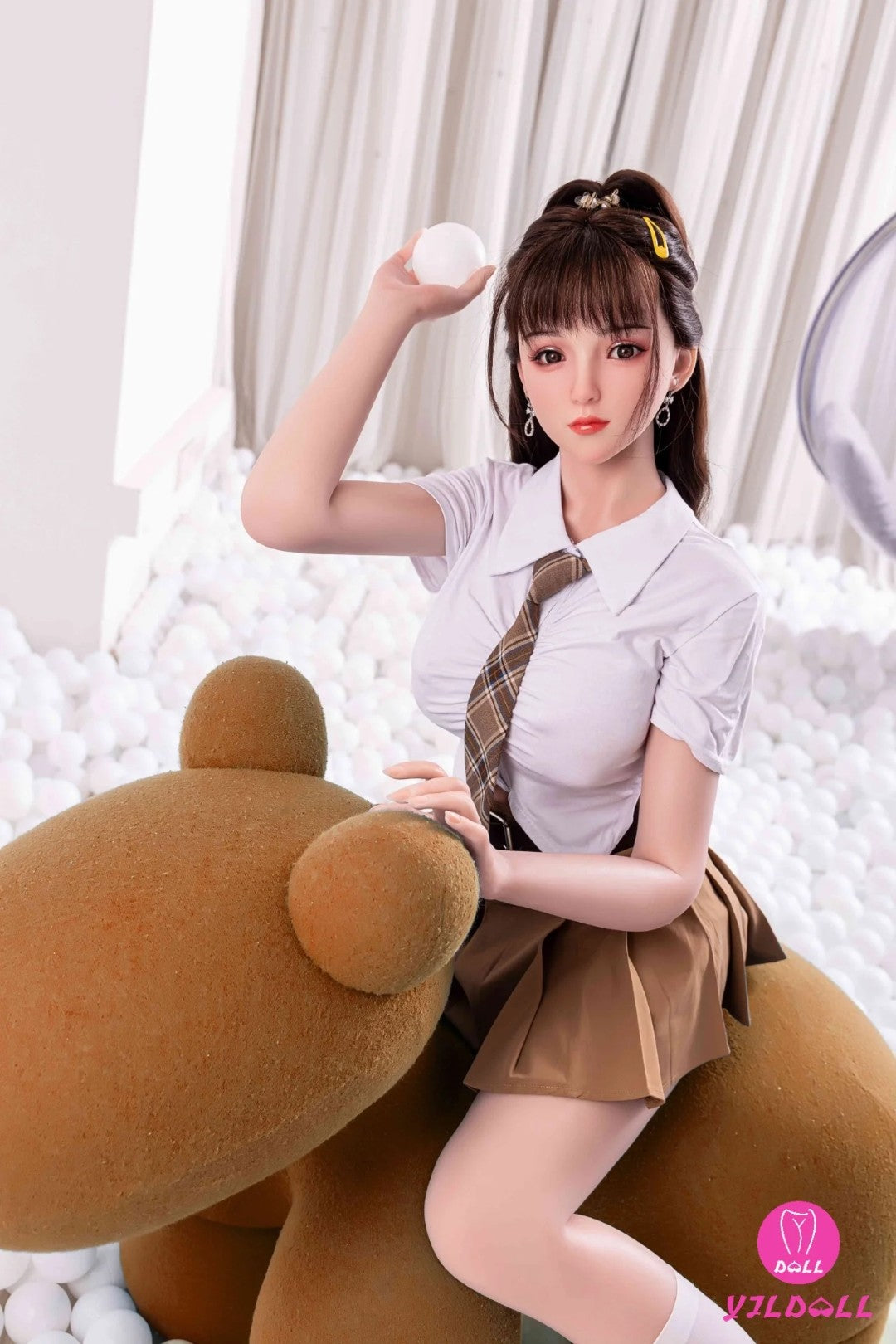 Kenley seksnukk (YJL Doll 148 cm D-Cup #294 TPE + silikoon)