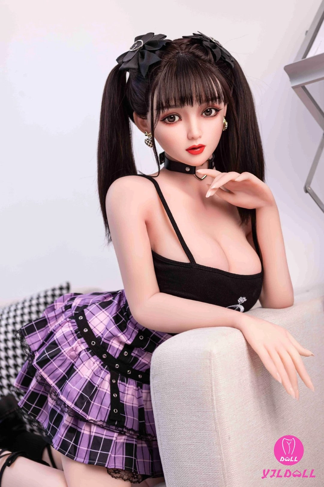 Jaylah seksnukk (YJL Doll 148 cm D-Cup #375 TPE + silikoon)