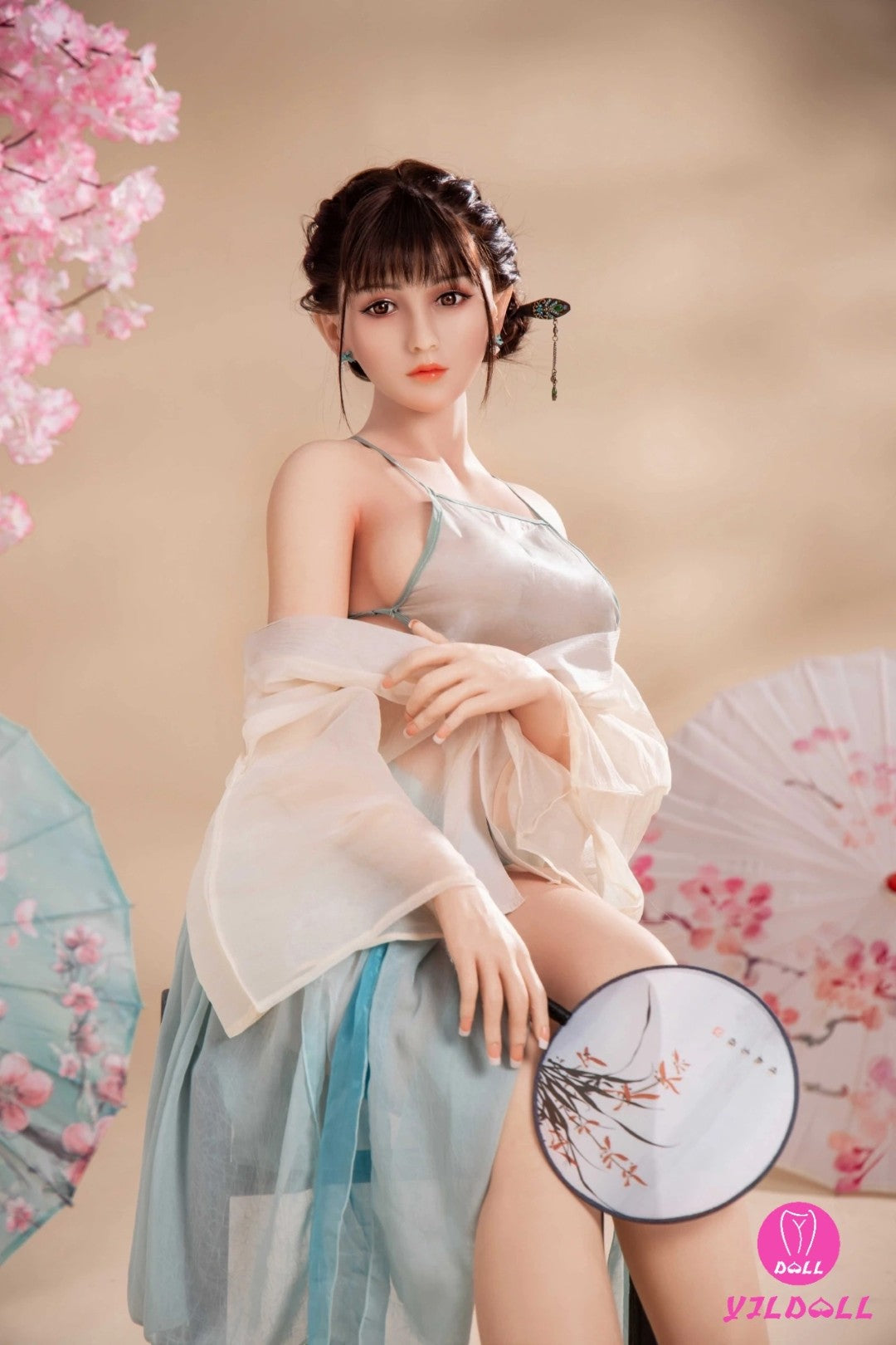 Zahra seksnukk (YJL Doll 165 cm D-Cup #262 TPE + silikoon)
