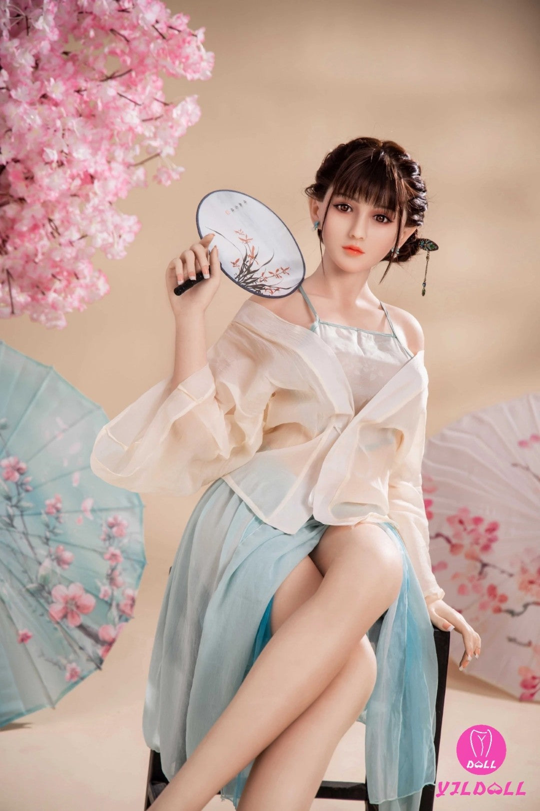 Zahra seksnukk (YJL Doll 165 cm D-Cup #262 TPE + silikoon)