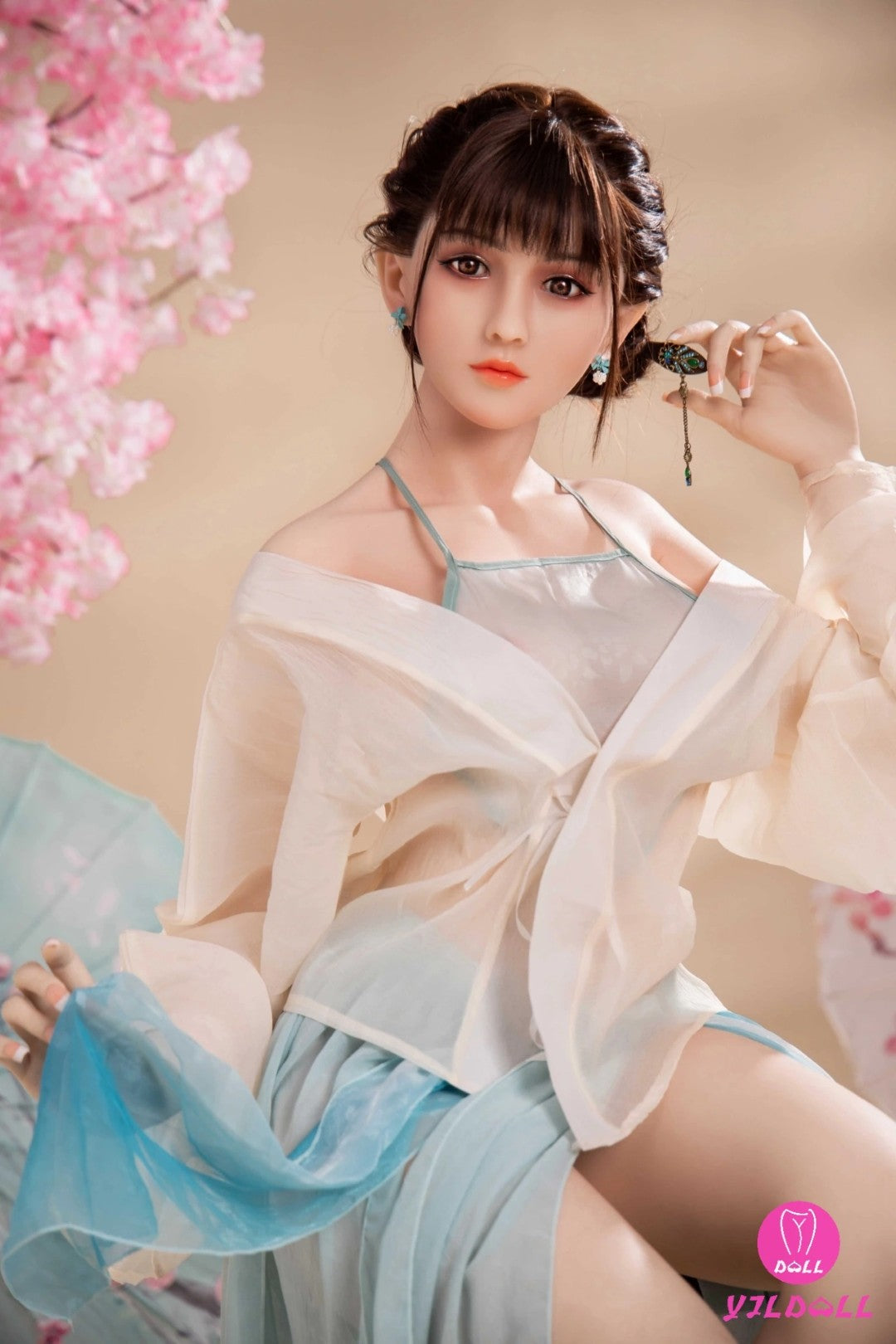 Zahra seksnukk (YJL Doll 165 cm D-Cup #262 TPE + silikoon)