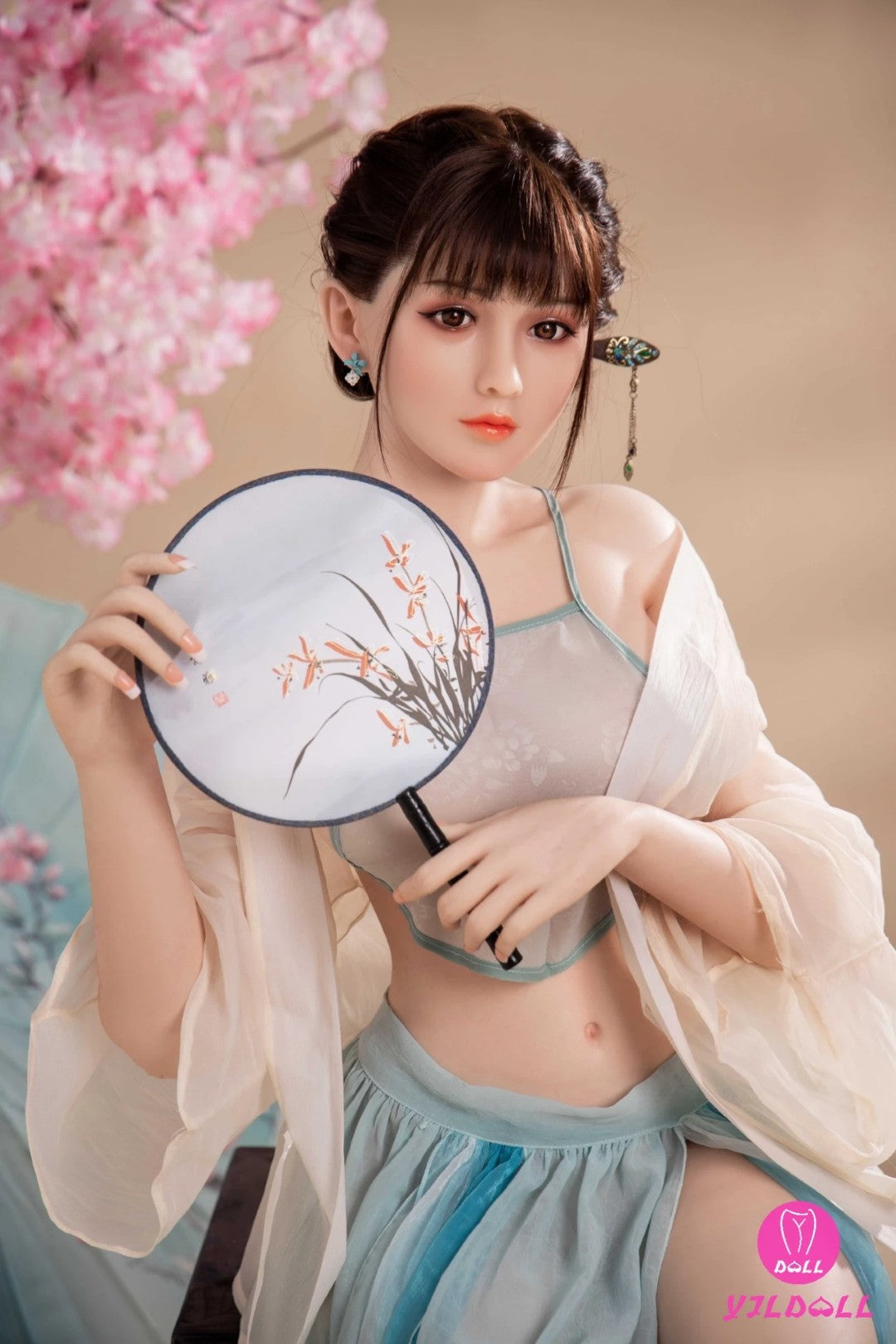 Zahra seksnukk (YJL Doll 165 cm D-Cup #262 TPE + silikoon)