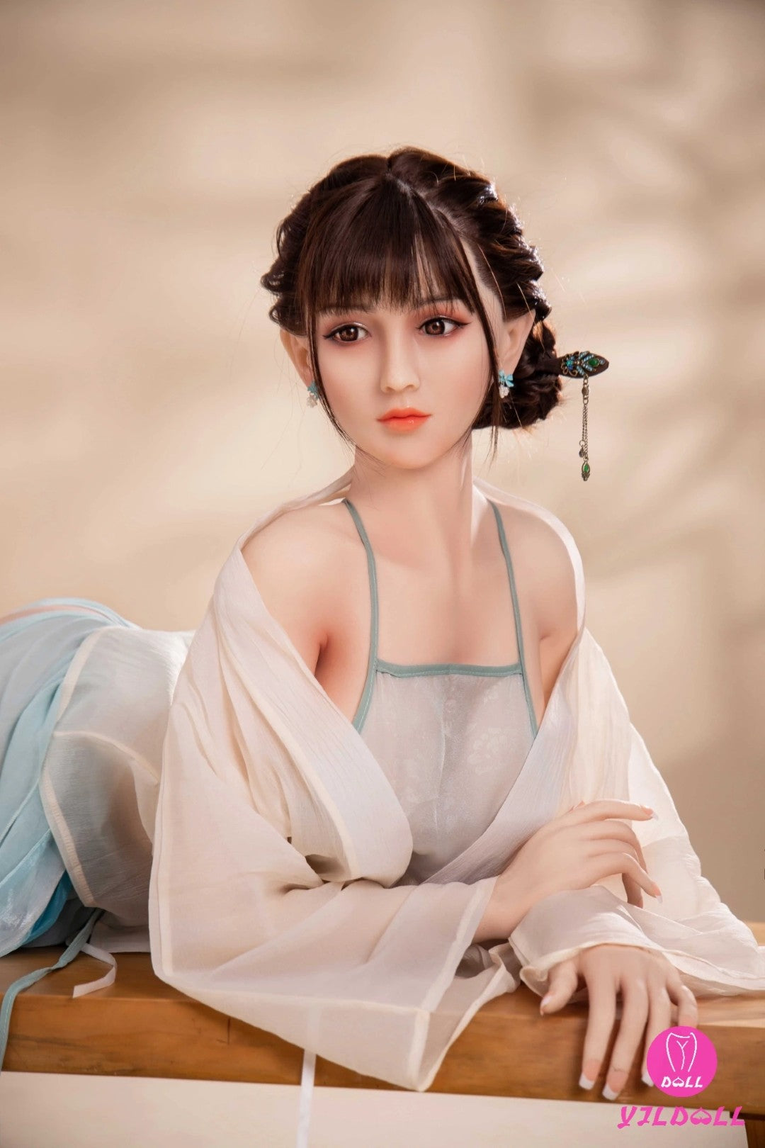 Zahra seksnukk (YJL Doll 165 cm D-Cup #262 TPE + silikoon)