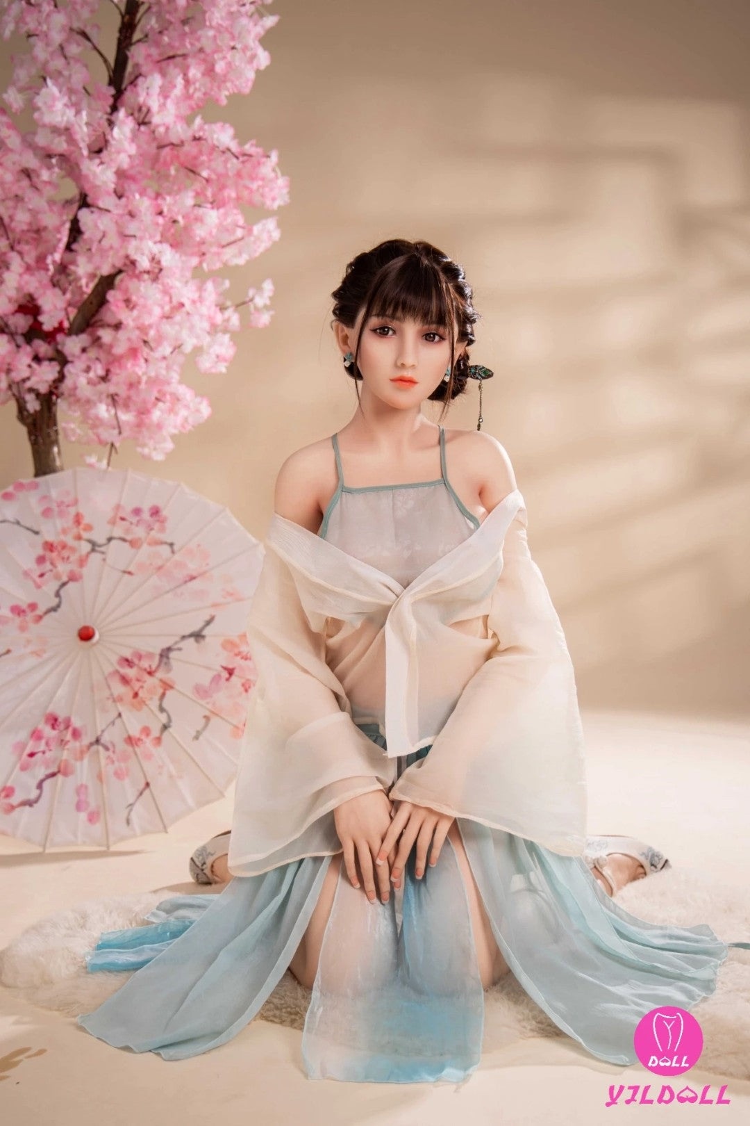 Zahra seksnukk (YJL Doll 165 cm D-Cup #262 TPE + silikoon)