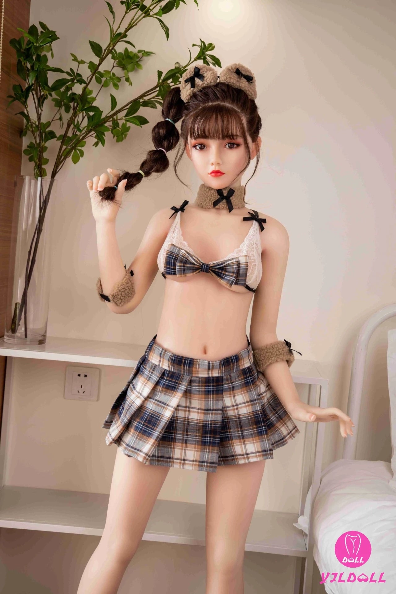 Johanna seksnukk (YJL Doll 148 cm C-Cup #350 TPE + silikoon)