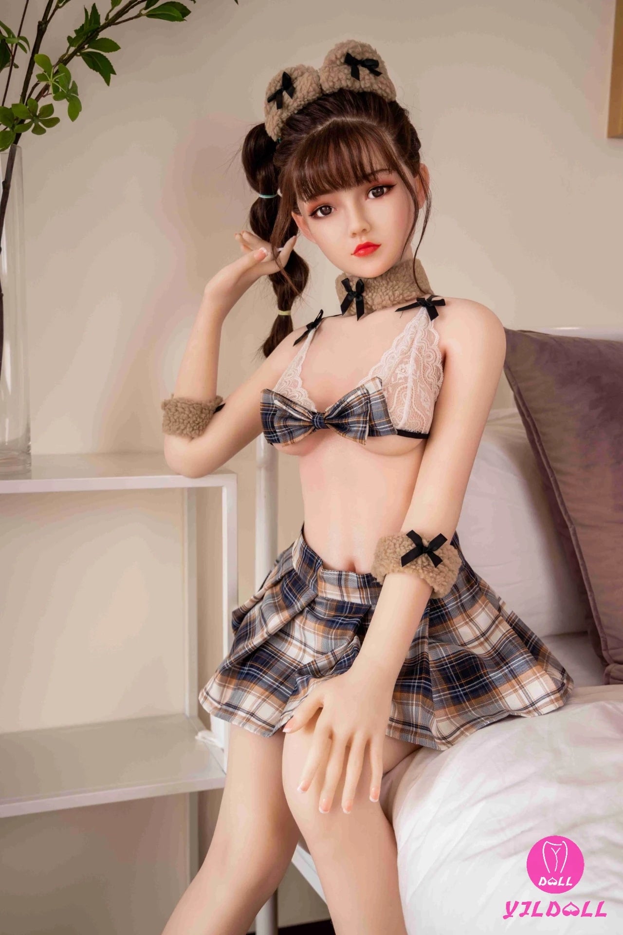 Johanna seksnukk (YJL Doll 148 cm C-Cup #350 TPE + silikoon)