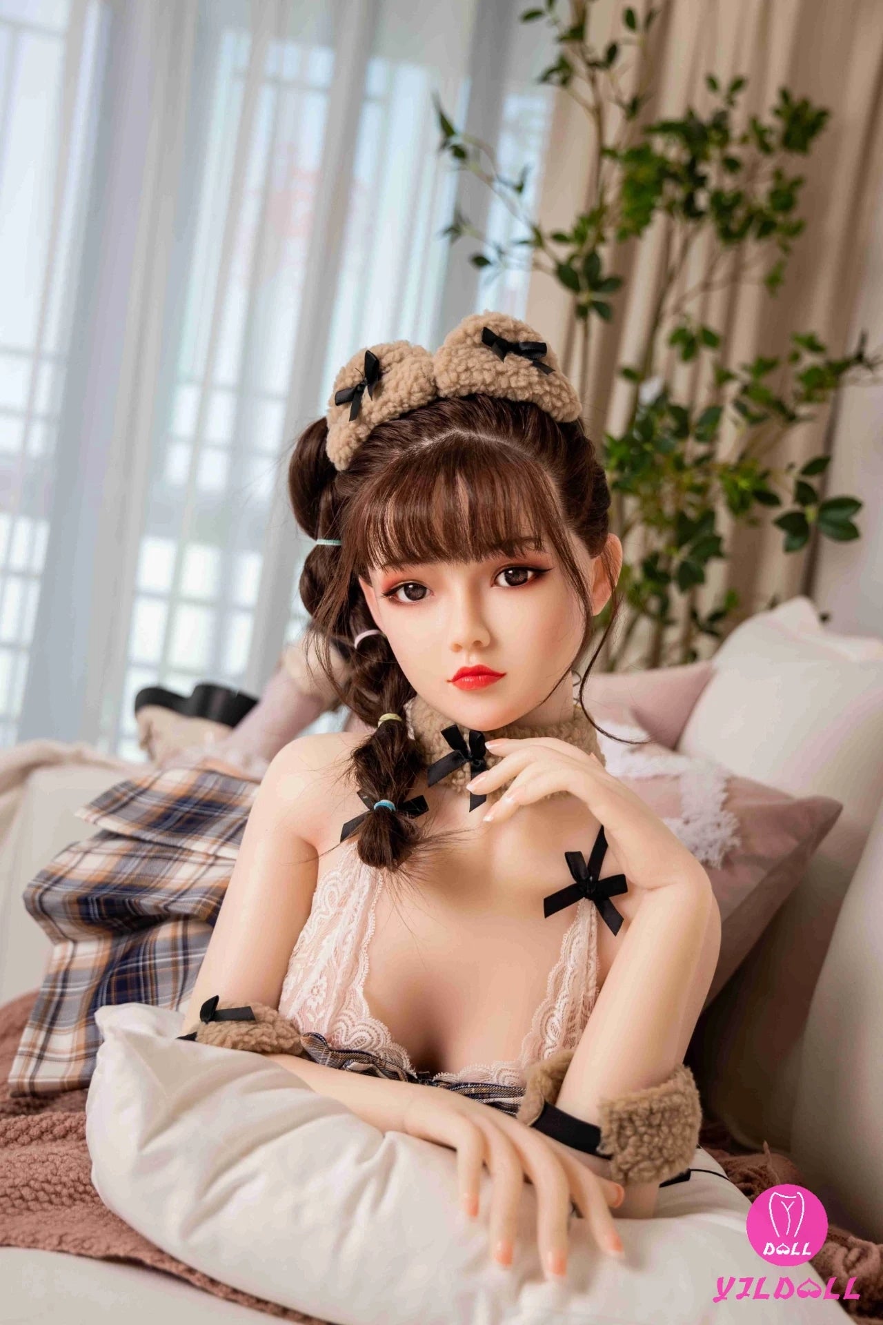 Johanna seksnukk (YJL Doll 148 cm C-Cup #350 TPE + silikoon)