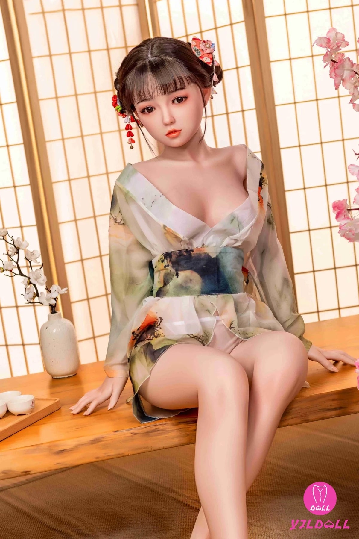 Anya seksnukk (YJL Doll 148 cm C-Cup #339 TPE + silikoon)
