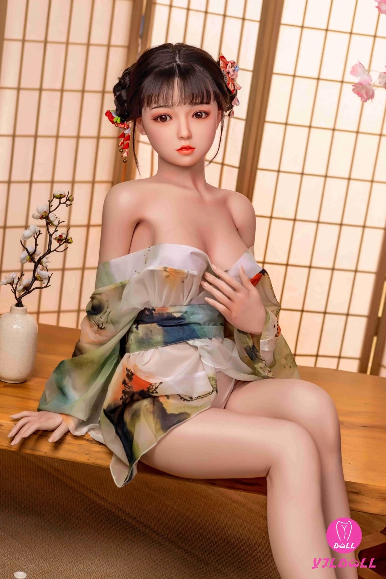 Anya seksnukk (YJL Doll 148 cm C-Cup #339 TPE + silikoon)