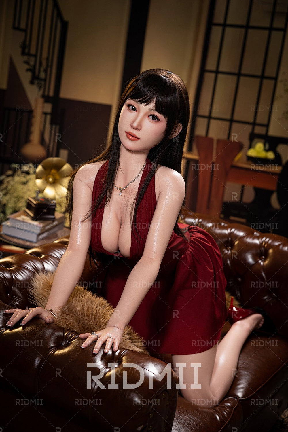 Hain Robot AI seksinukk (Ridmii Doll 163 cm C-tass TPE + silikoon)