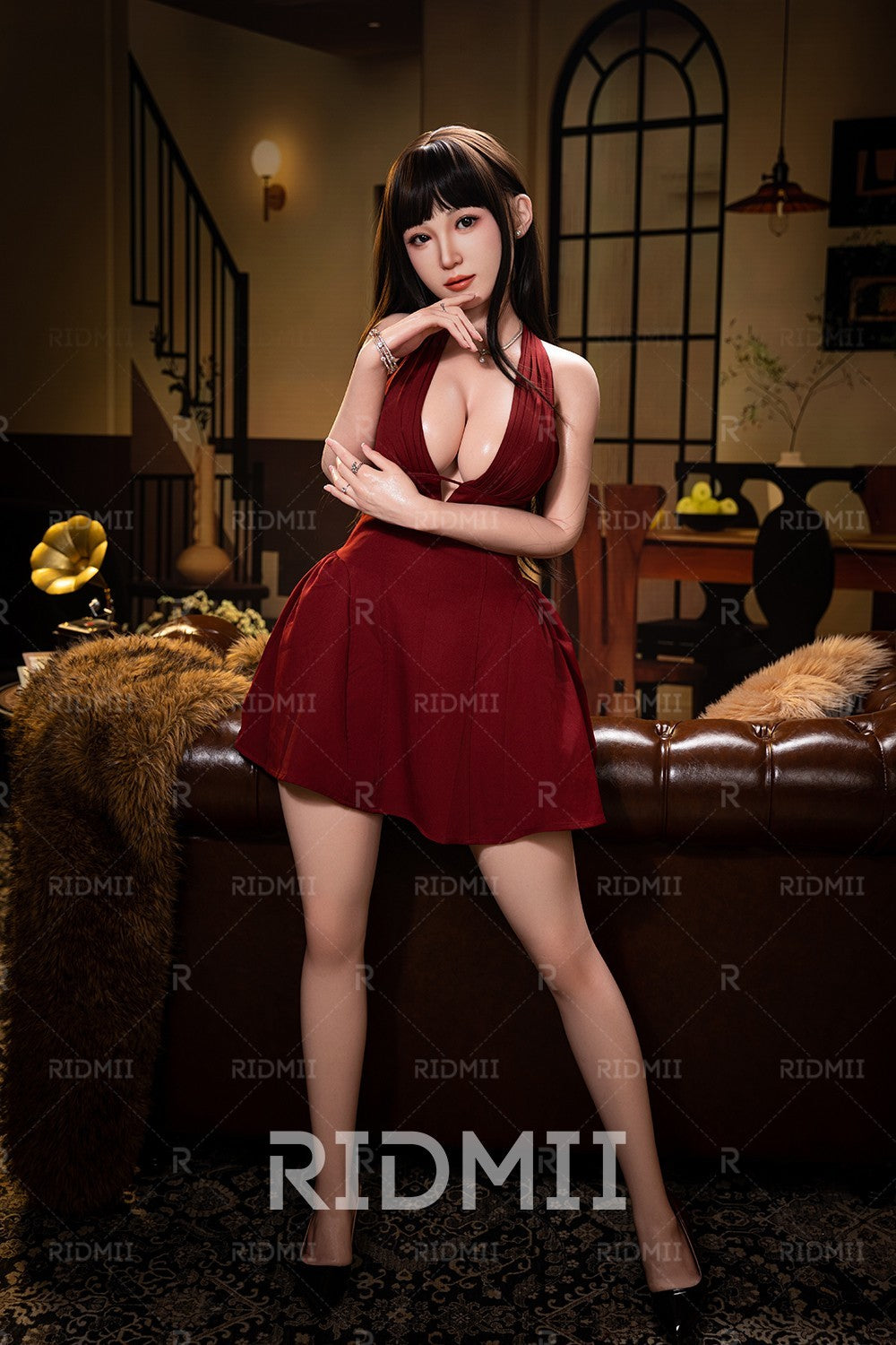 Hain Robot AI seksinukk (Ridmii Doll 163 cm C-tass silikoon)