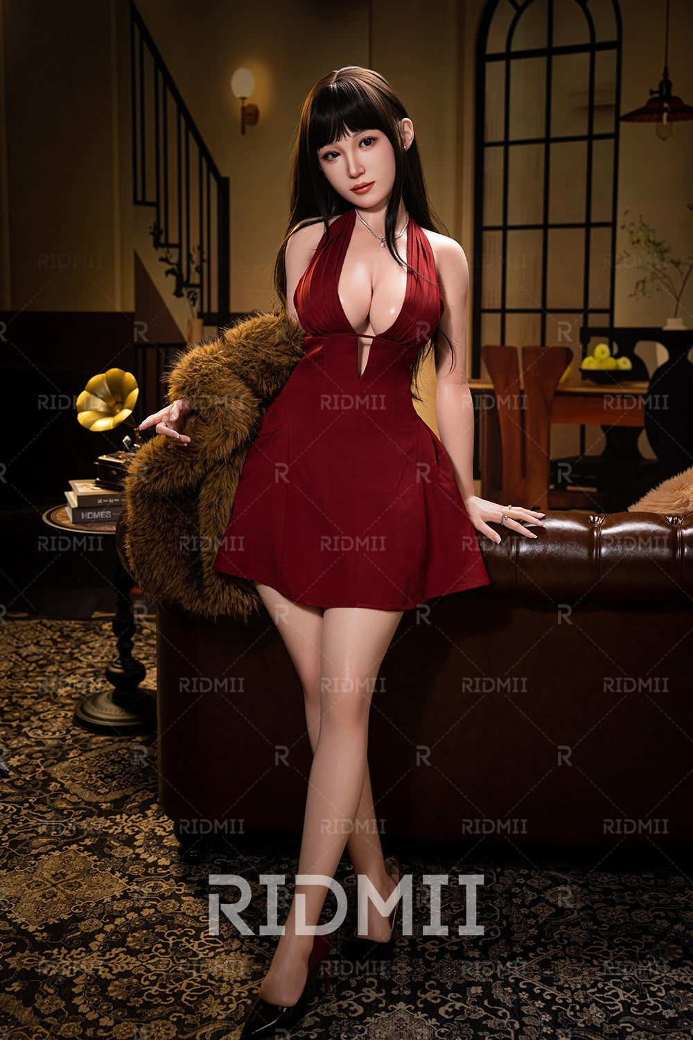 Hain Robot AI seksinukk (Ridmii Doll 163 cm C-tass silikoon)