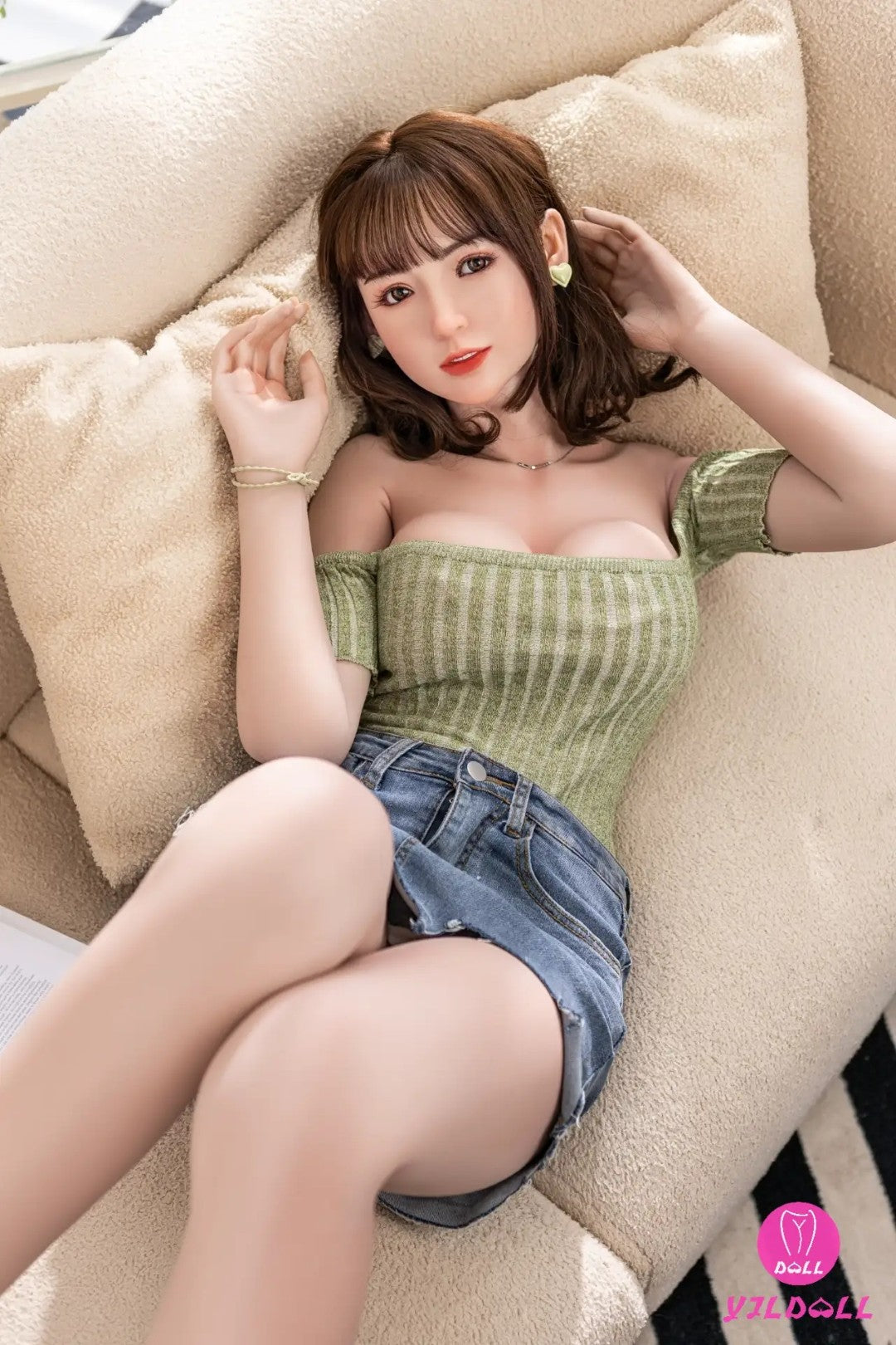 Aurora seksnukk (YJL Doll 168cm E-Cup #427 TPE + silikoon)