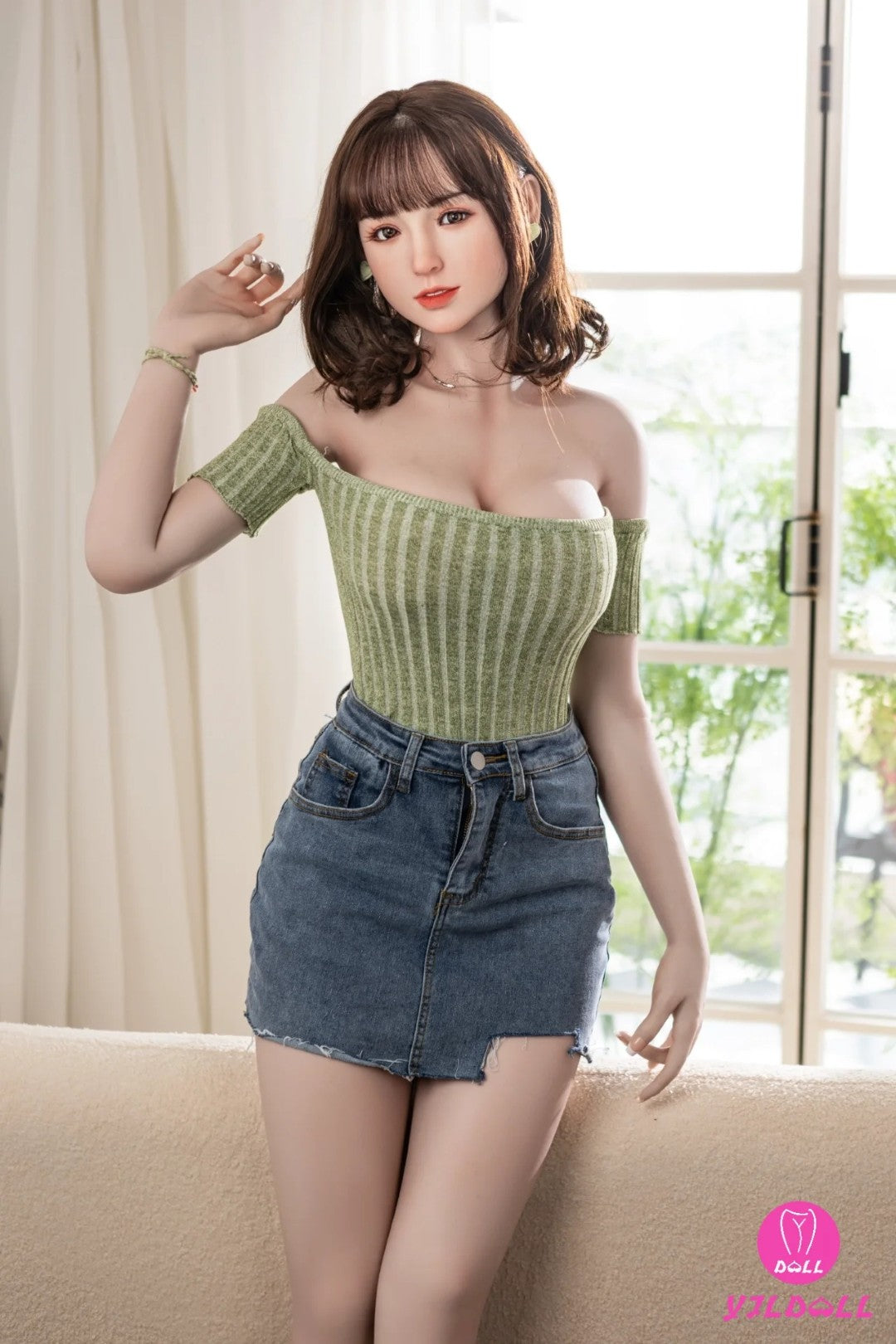 Aurora seksnukk (YJL Doll 168cm E-Cup #427 TPE + silikoon)