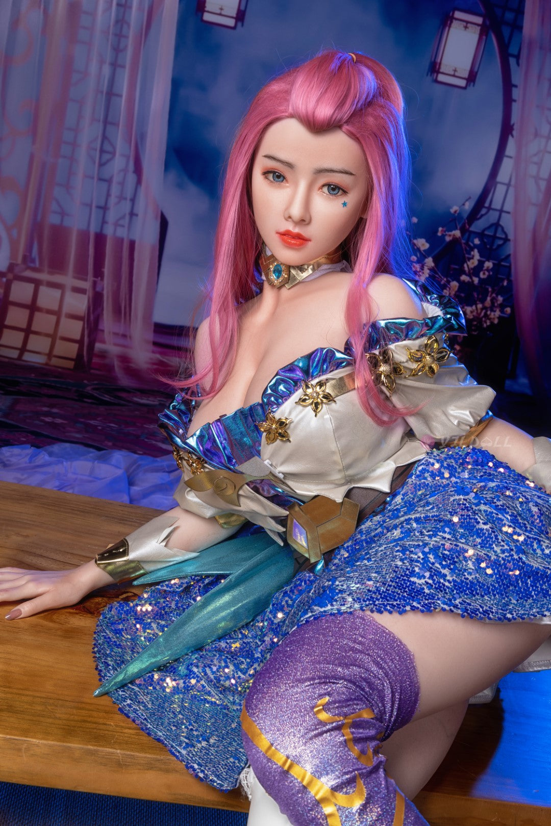 Fumiko seksnukk (YJL Doll 158 cm G-Cup #803 TPE + silikoon)