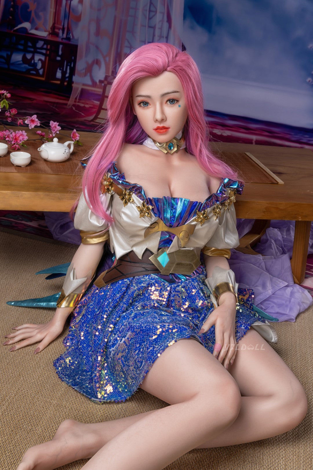 Fumiko seksnukk (YJL Doll 158 cm G-Cup #803 TPE + silikoon)