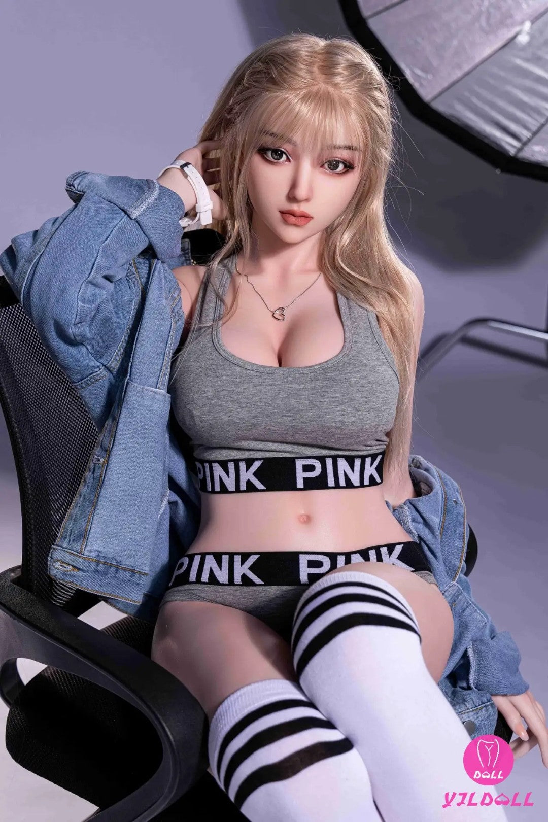 Karla seksnukk (YJL Doll 165 cm D-Cup #332 TPE + silikoon)