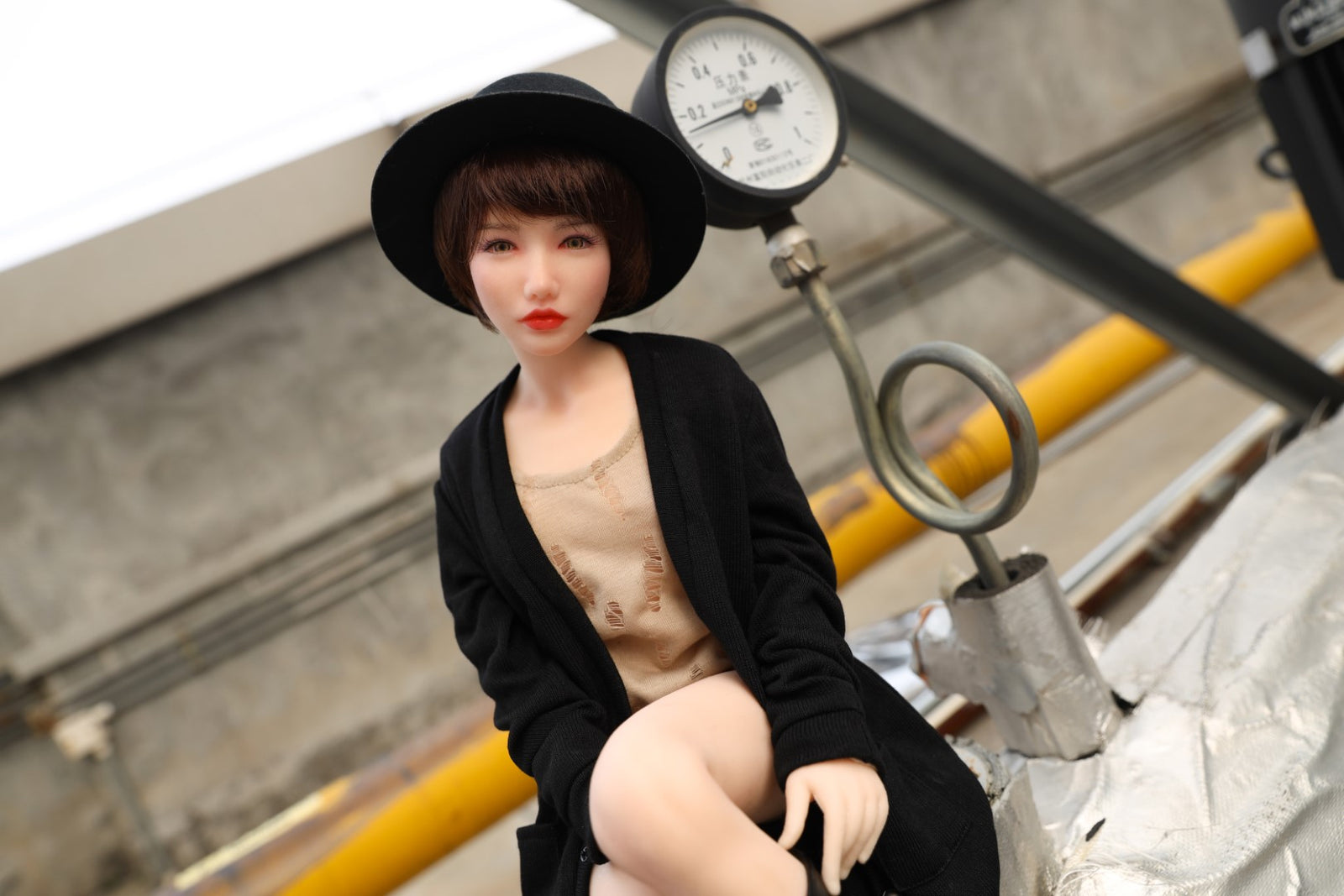 Reka seksnukk (Climax Doll Mini 60cm B-tass silikoon)