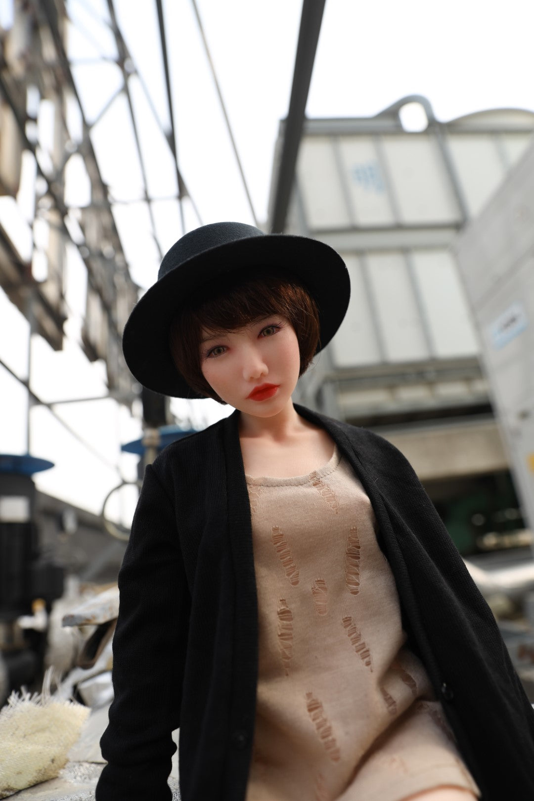 Reka seksnukk (Climax Doll Mini 60cm B-tass silikoon)