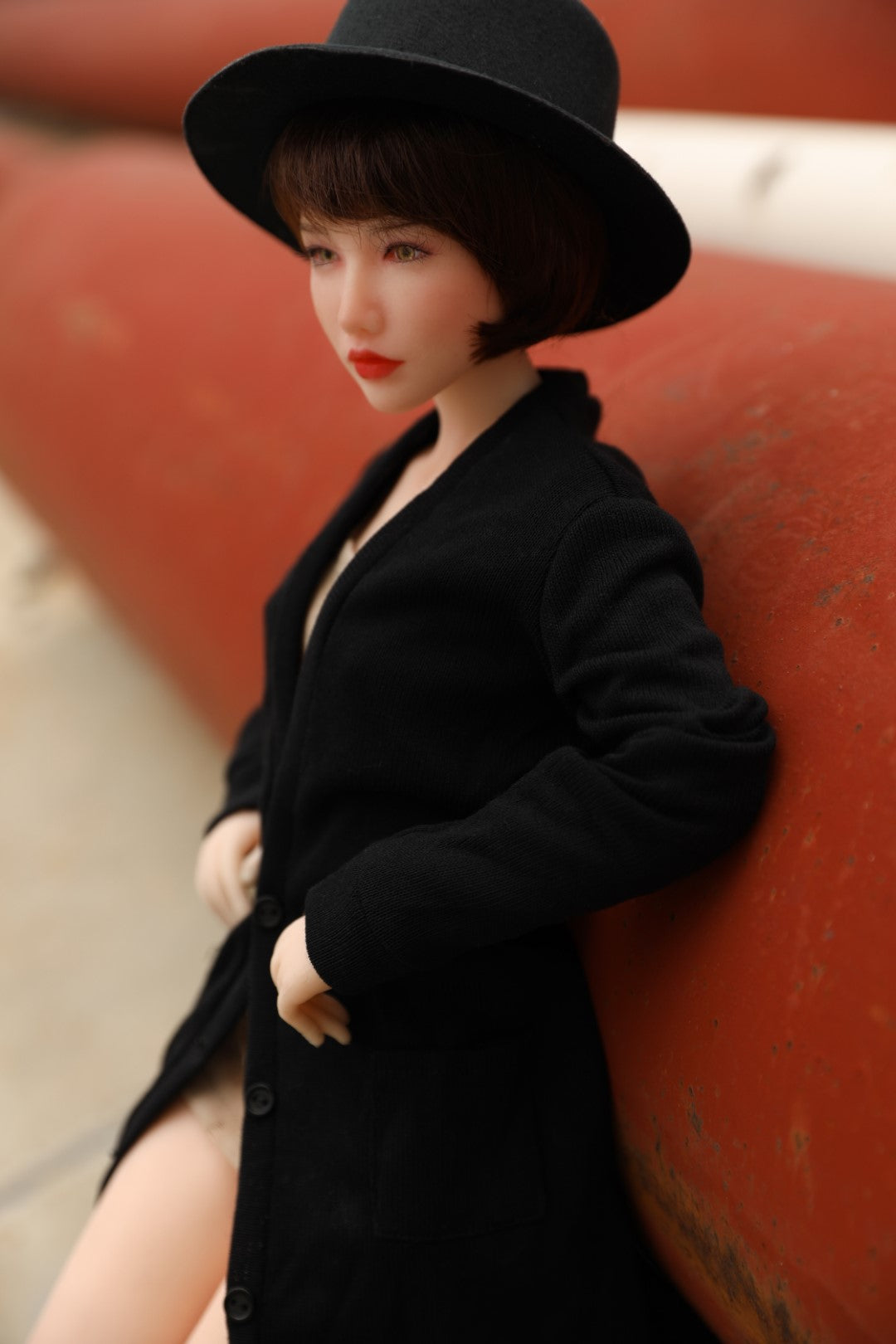 Reka seksnukk (Climax Doll Mini 60cm B-tass silikoon)