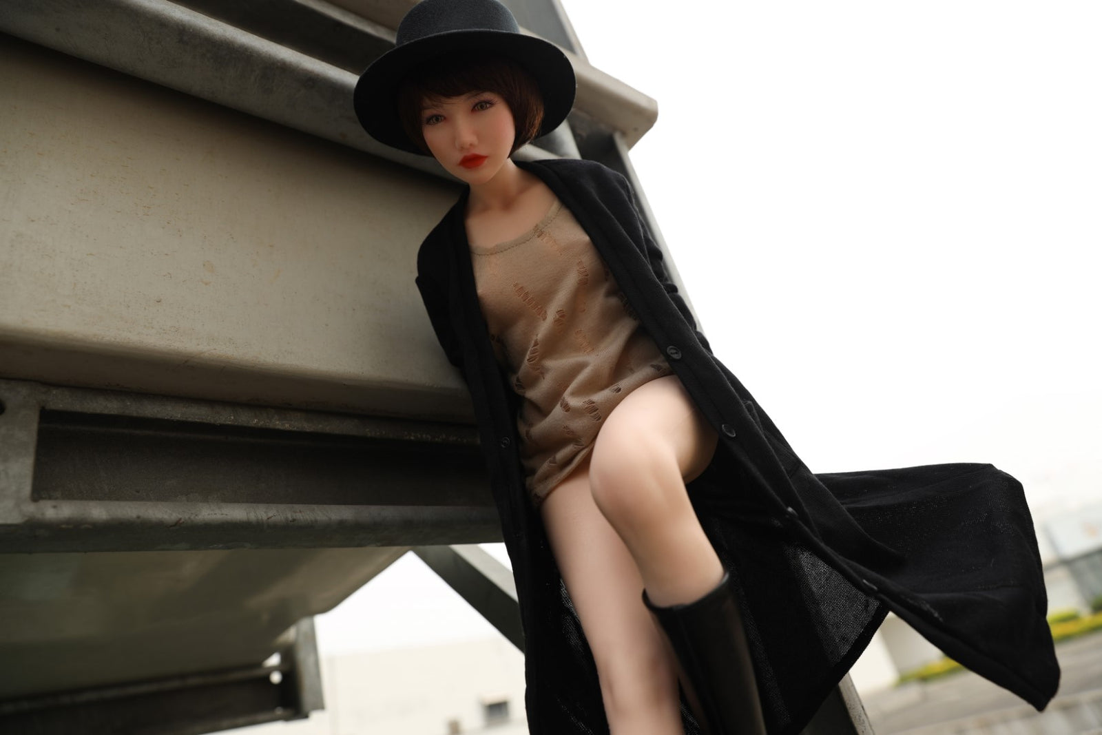 Reka seksnukk (Climax Doll Mini 60cm B-tass silikoon)