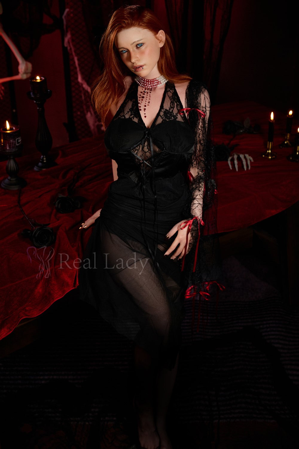 Hailey seksnukk (Real Lady 159 cm F-Cup R12 RST silikoon)
