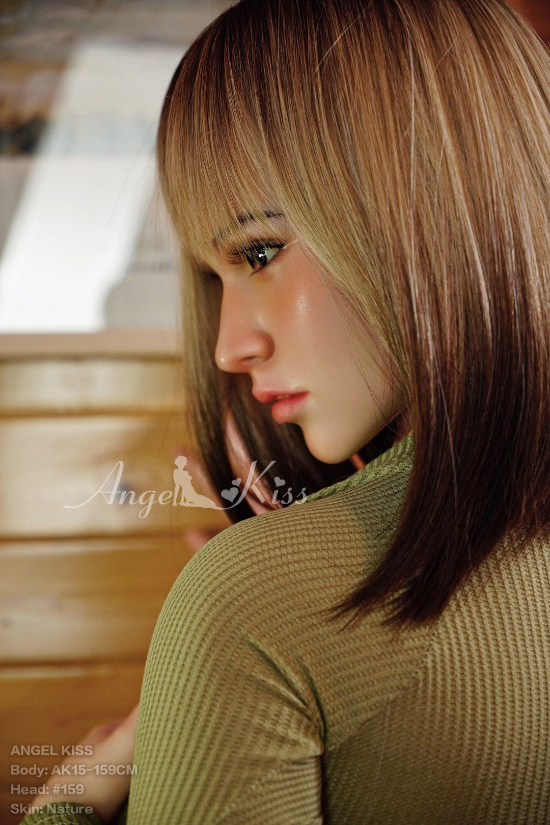 Riley seksnukk (AK-Doll 159cm F-Cup #159 Silicone)