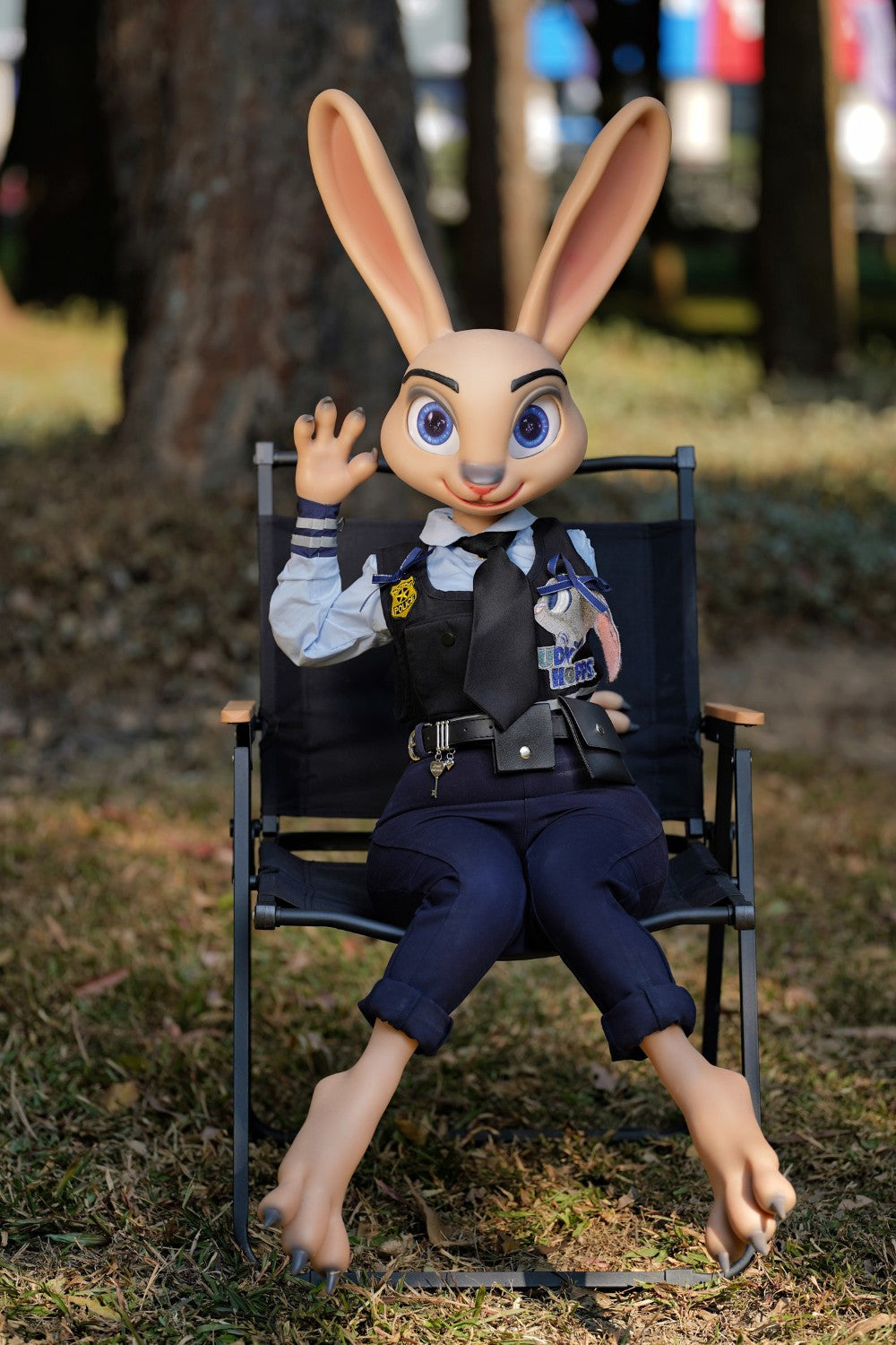 Judy jänes seksnukk (Dolls Castle 120 cm C-Cup silikoon)