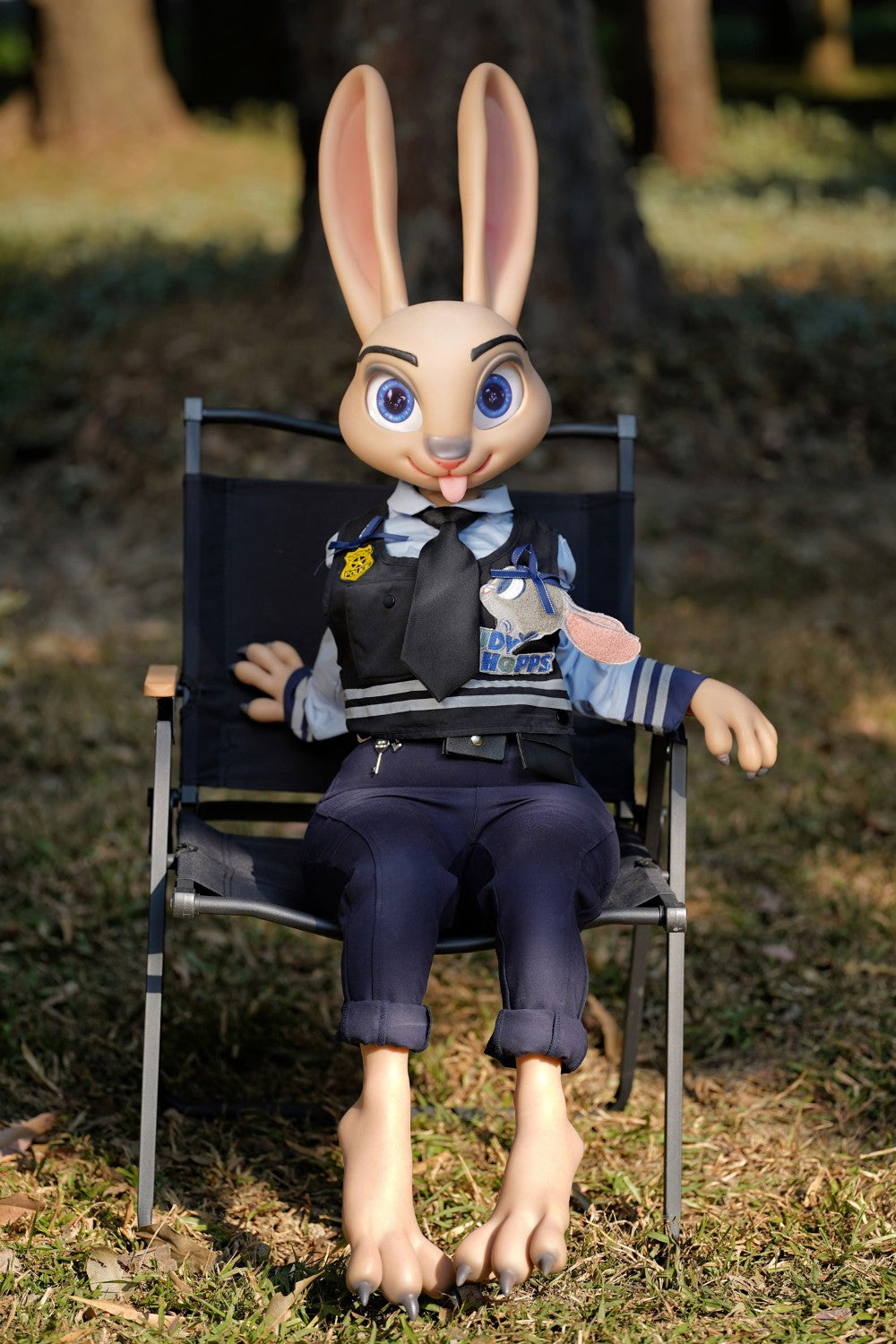 Judy jänes seksnukk (Dolls Castle 120 cm C-Cup silikoon)
