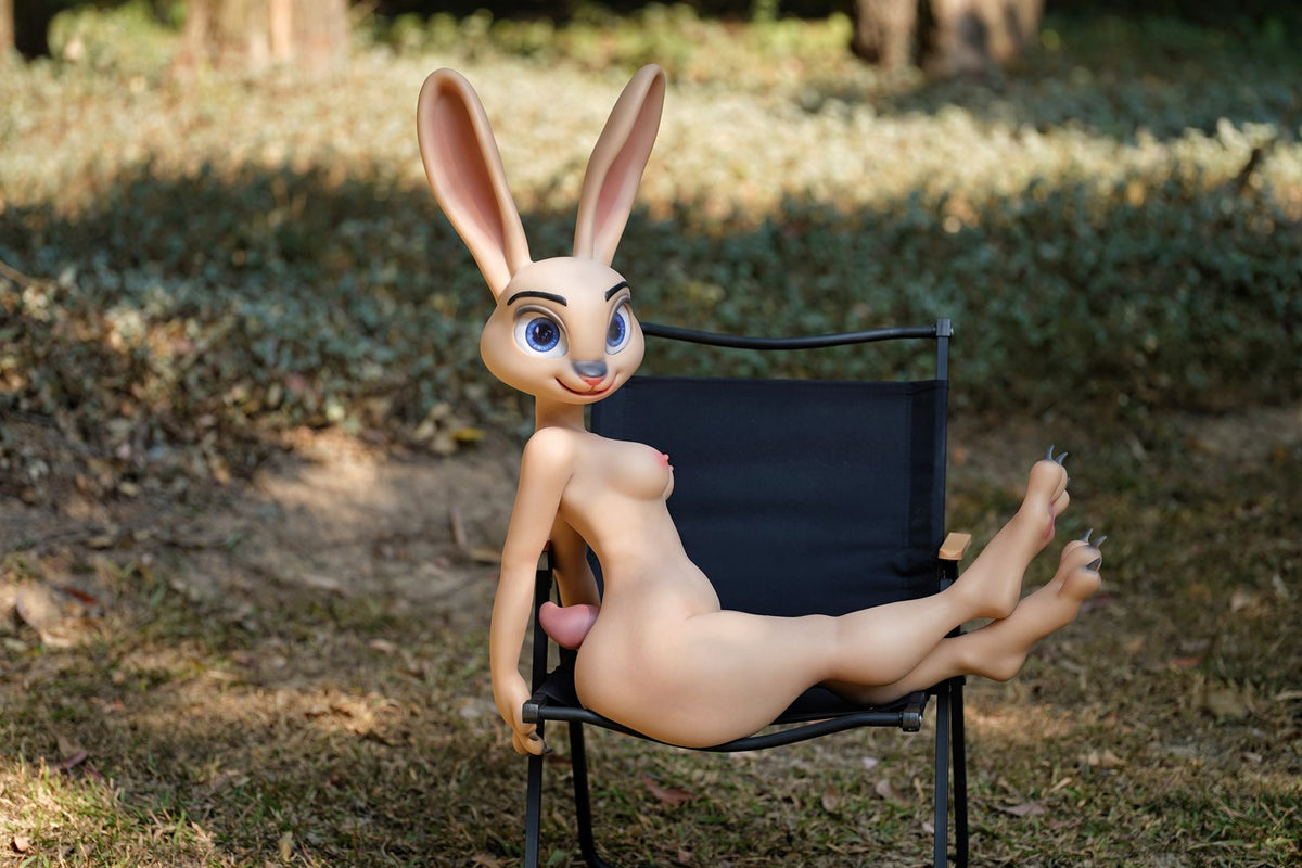 Judy jänes seksnukk (Dolls Castle 120 cm C-Cup silikoon)