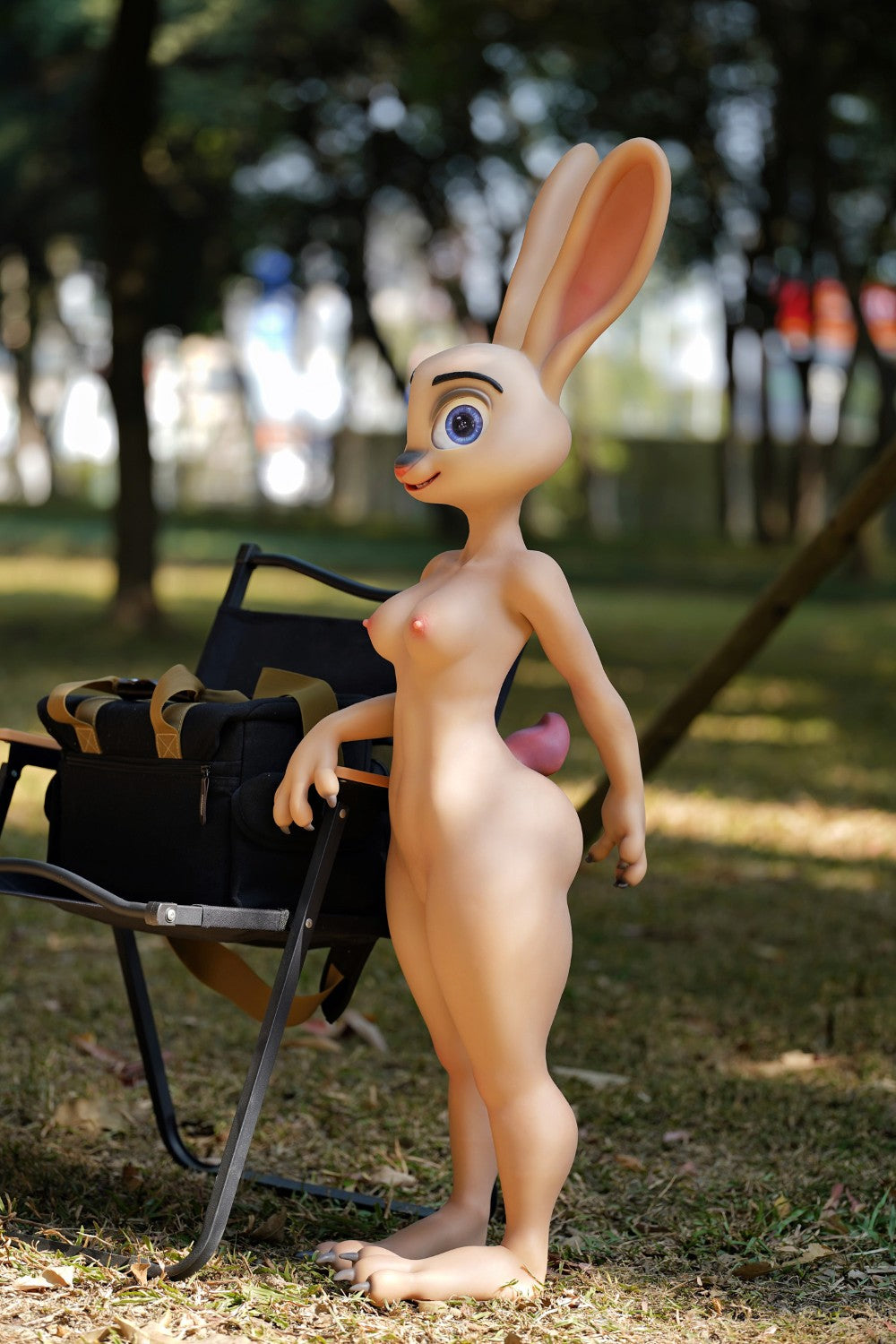 Judy jänes seksnukk (Dolls Castle 120 cm C-Cup silikoon)