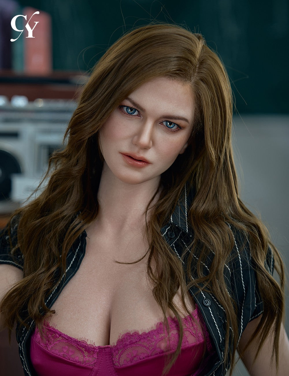 Rebecca seksnukk (TOP CYDOLL 176 cm E-tass TPE + silikoon)