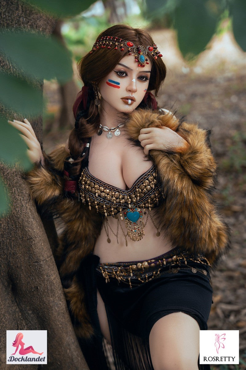 Frieda Sexdocka (Rosretty Doll 164cm D-kupa S33# Silikon)
